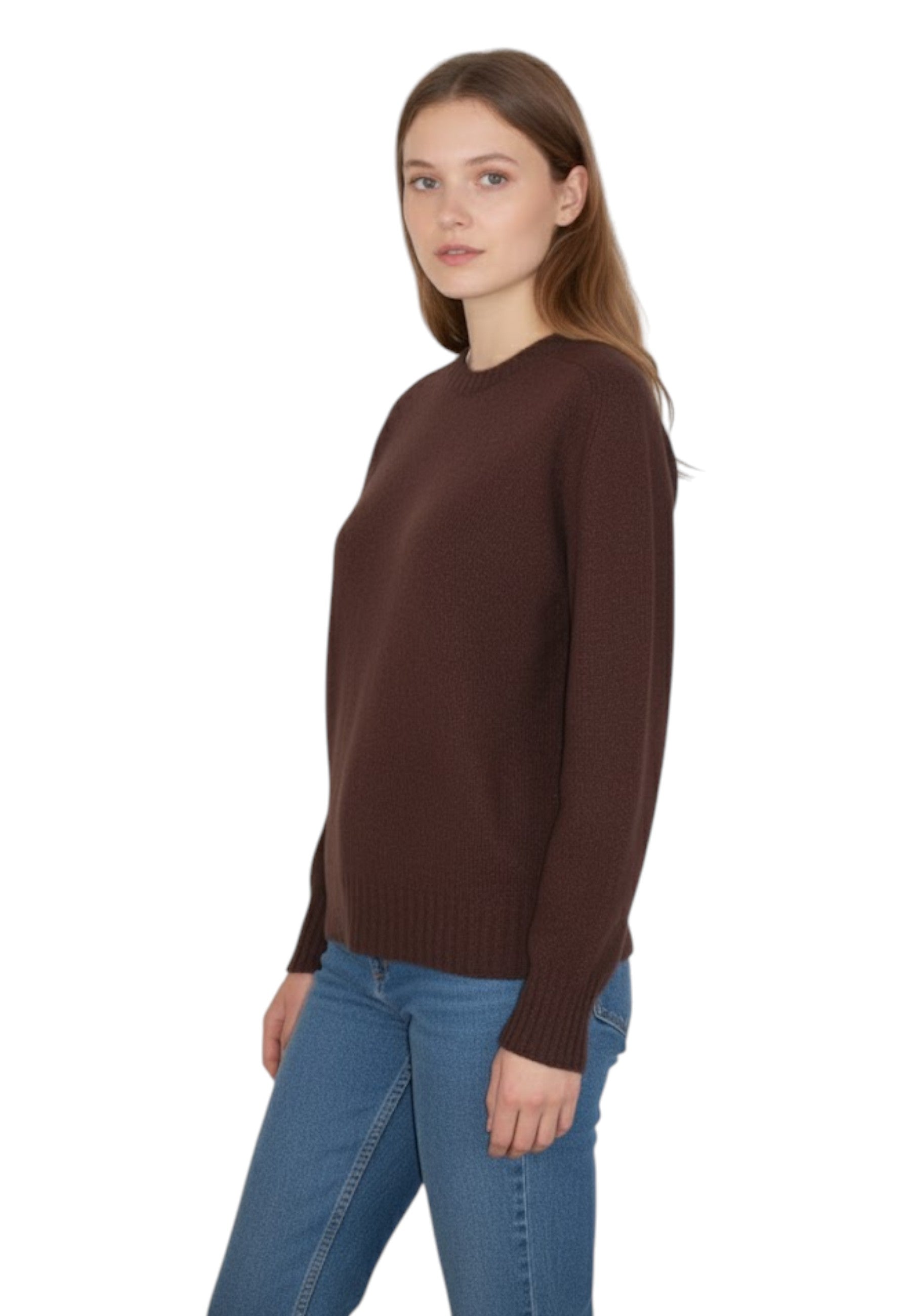 GIROCOLLO MANICA LUNGA Marrone Hekla & Co