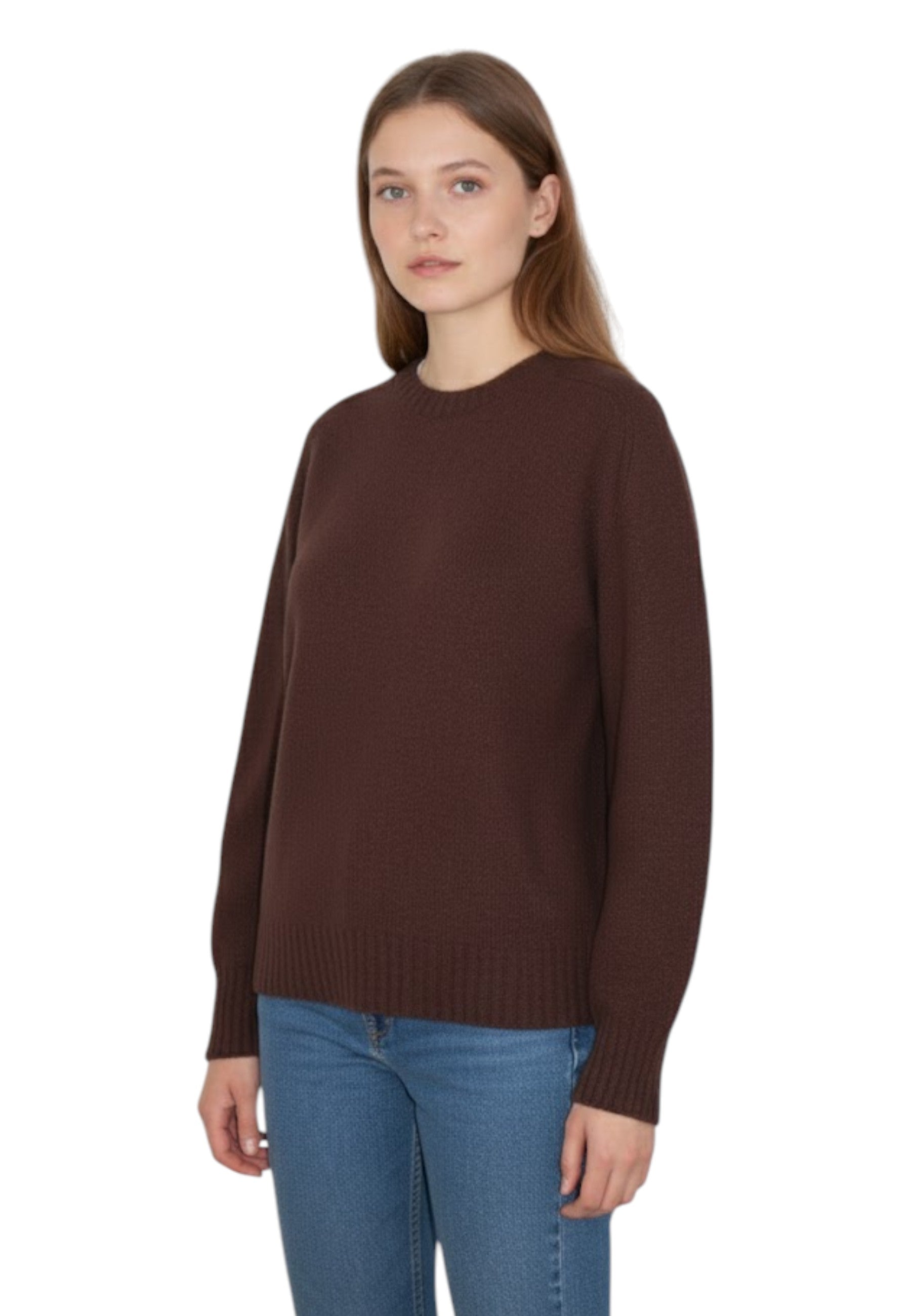 GIROCOLLO MANICA LUNGA Marrone Hekla & Co