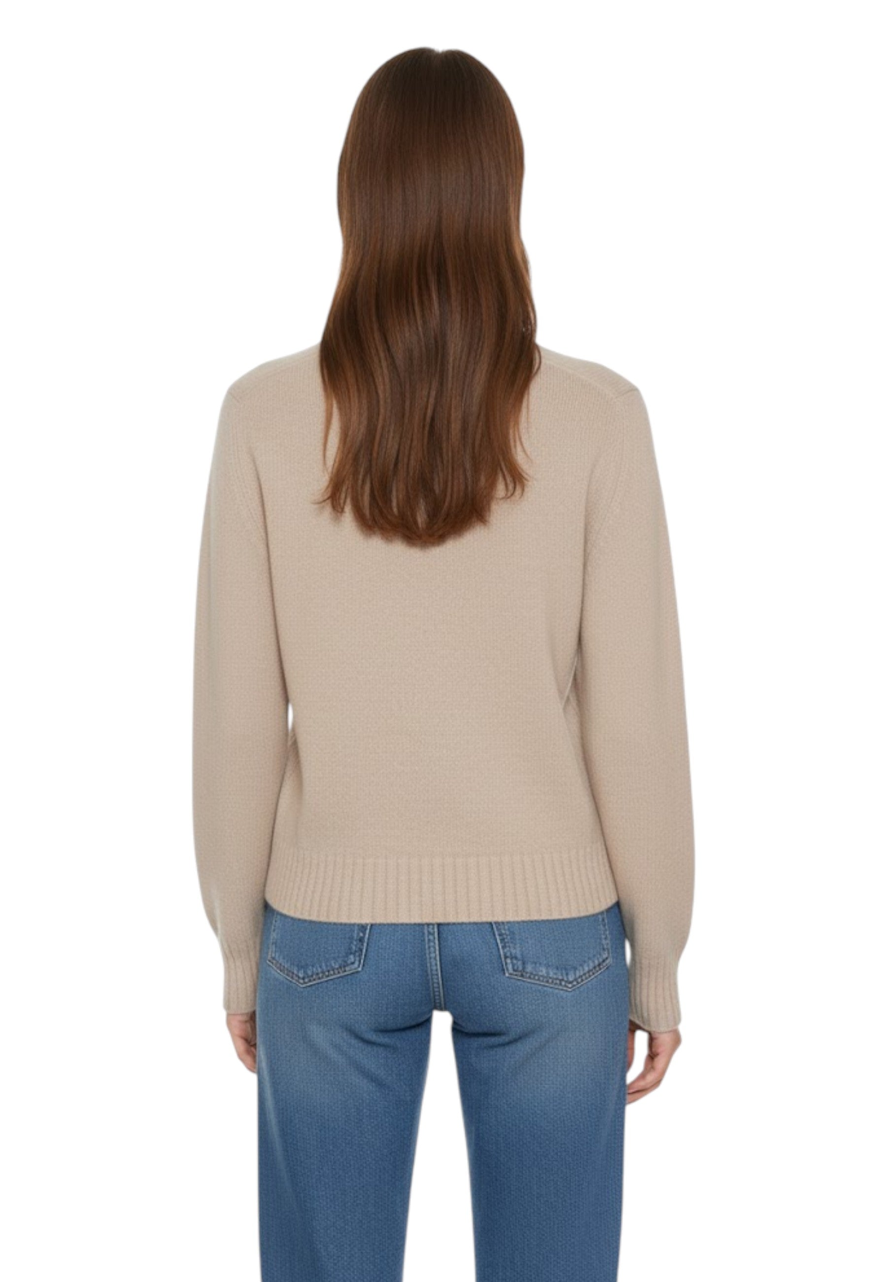 GIROCOLLO MANICA LUNGA Beige Hekla & Co