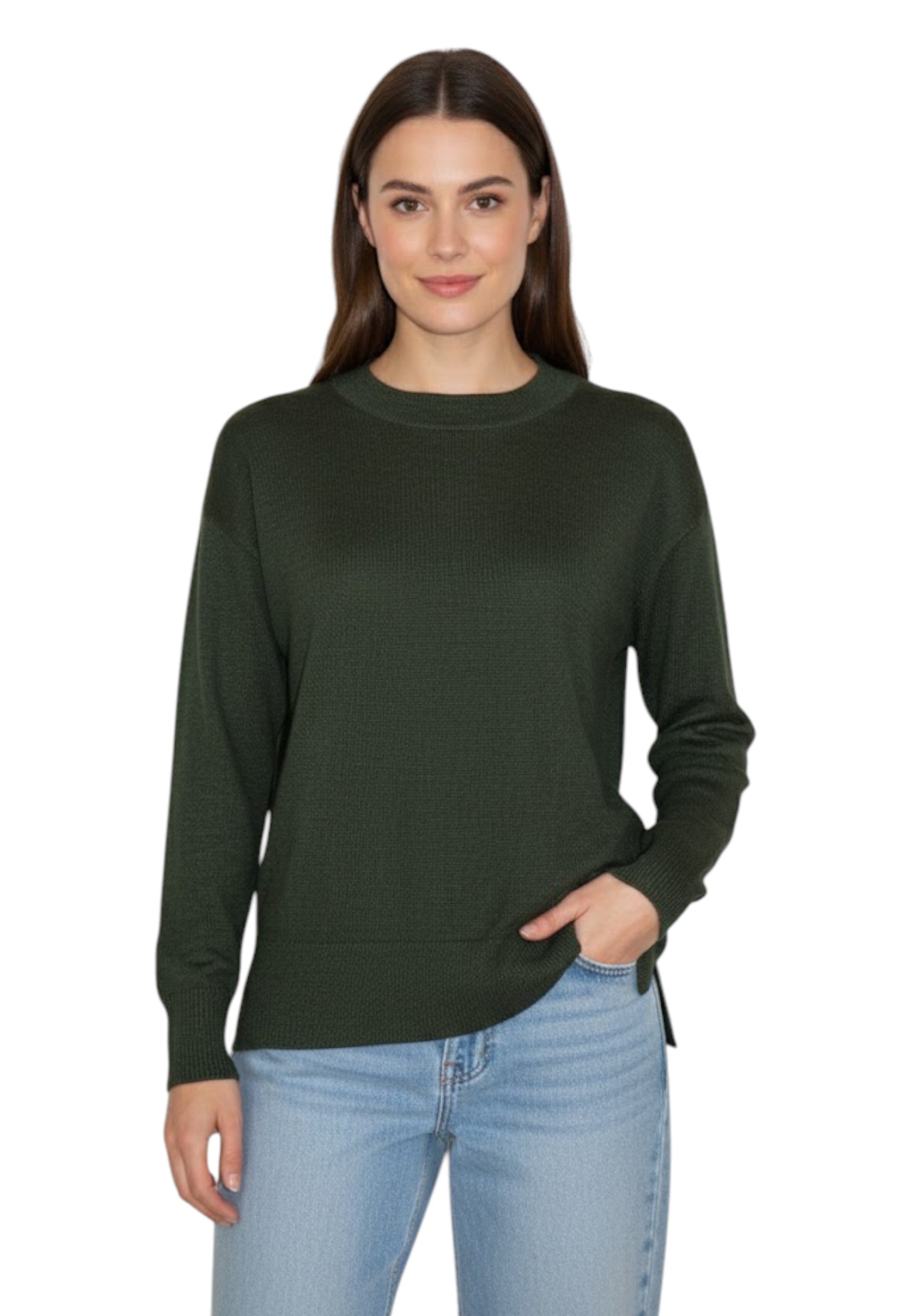 GIROCOLLO MANICA LUNGA Verde Hekla & Co