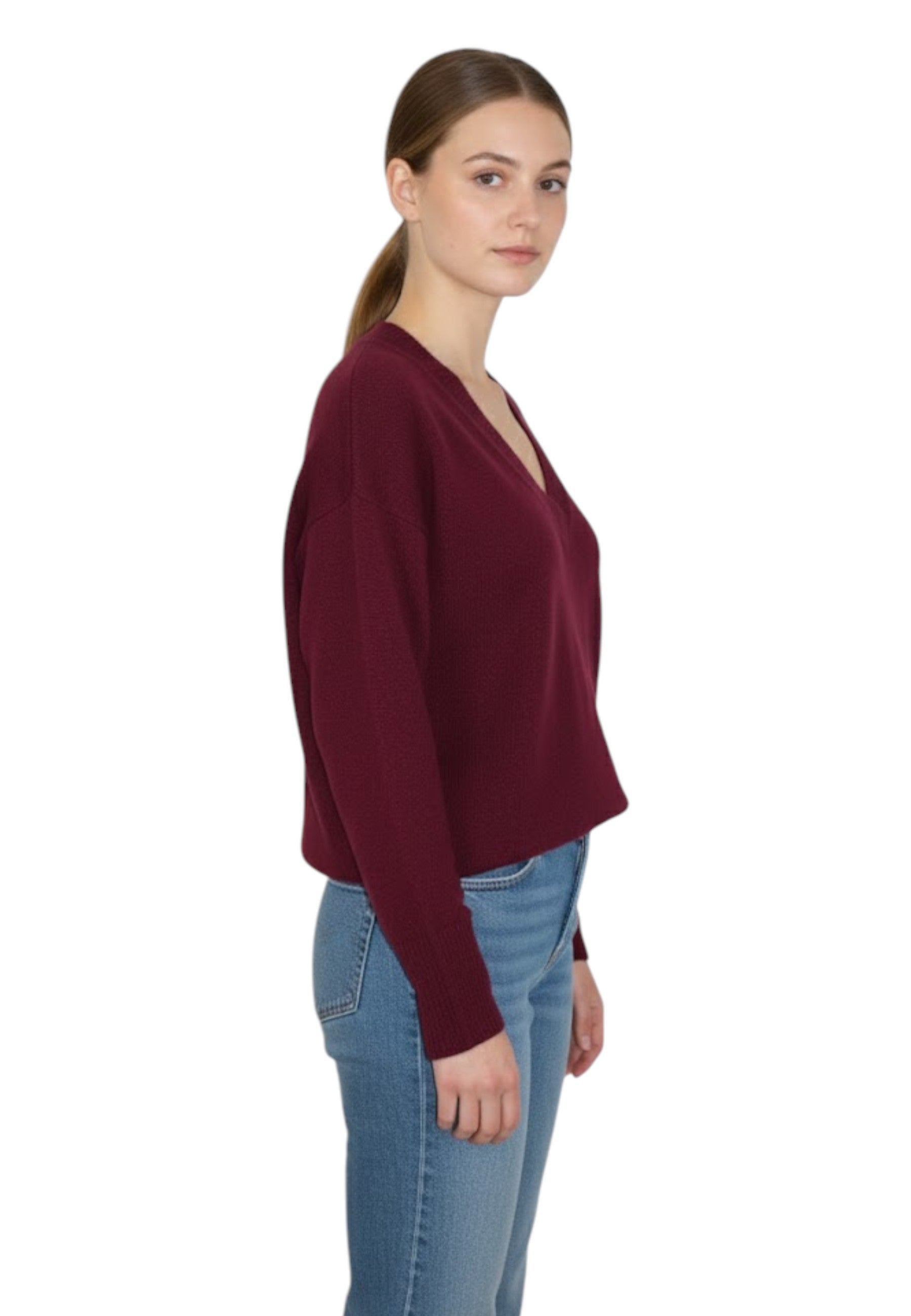 MAGLIE A V Rosso Hekla & Co