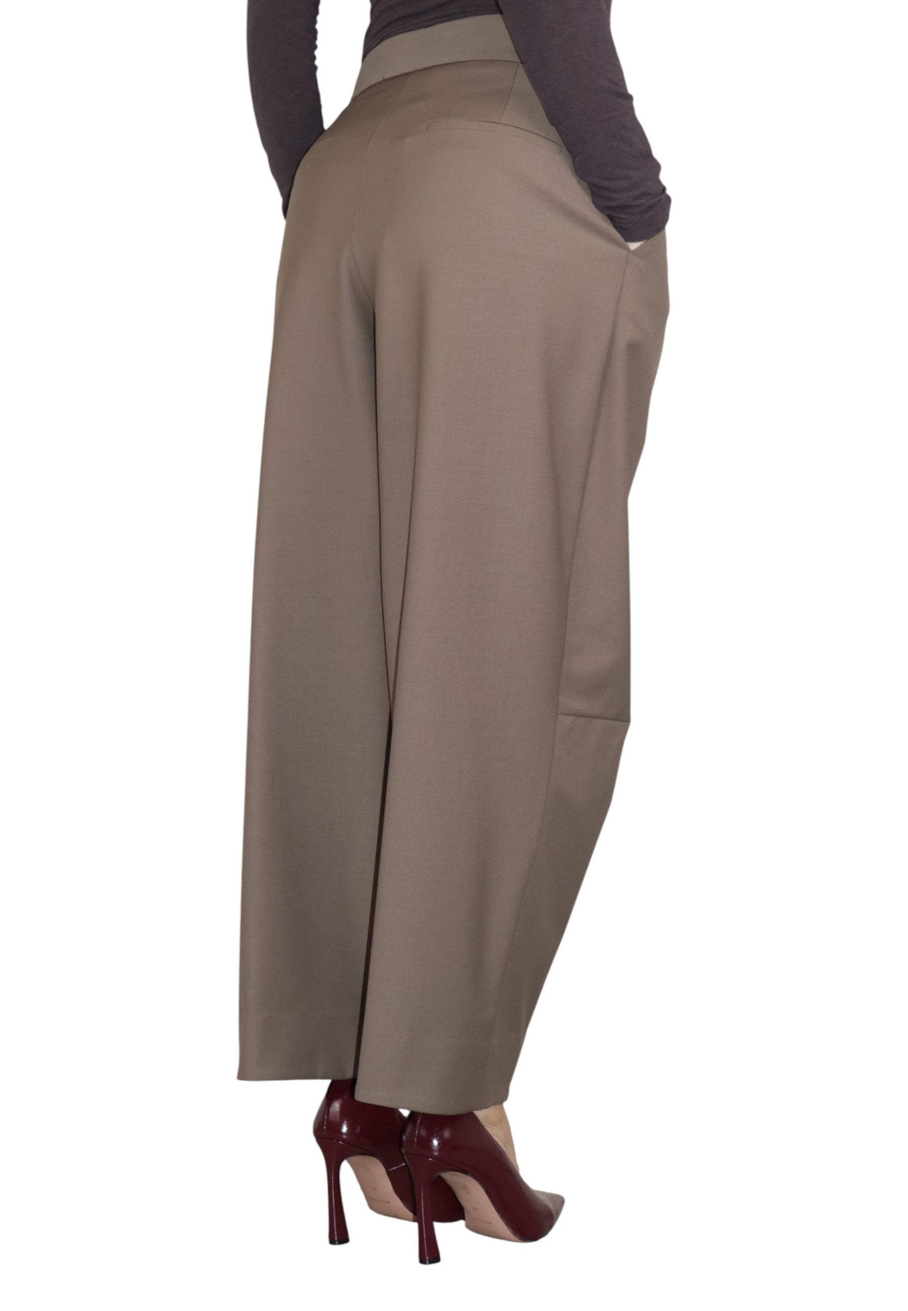 PANTALONI Marrone Meimei J