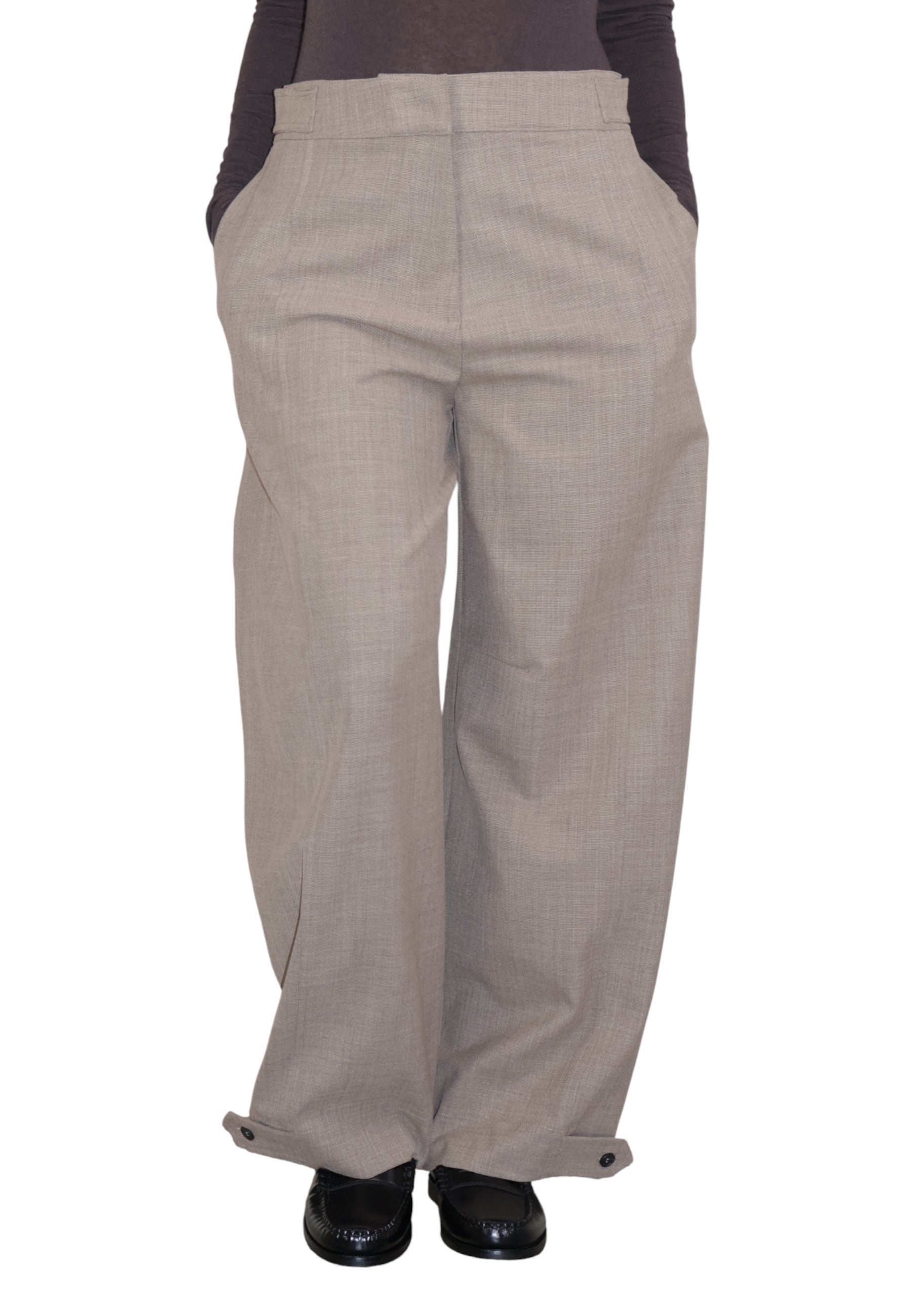 PANTALONI Beige Meimei J