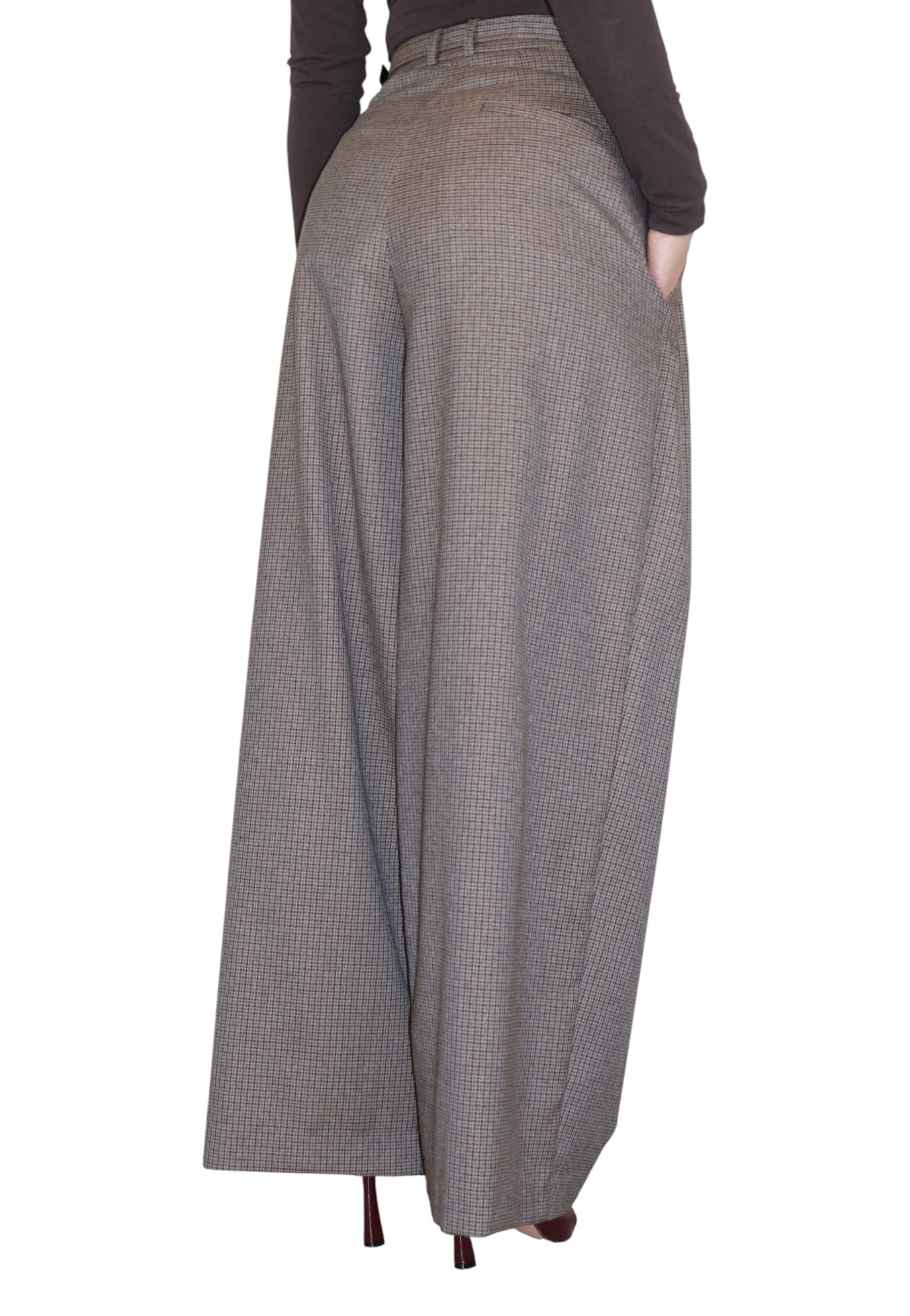 PANTALONI Marrone Meimei J