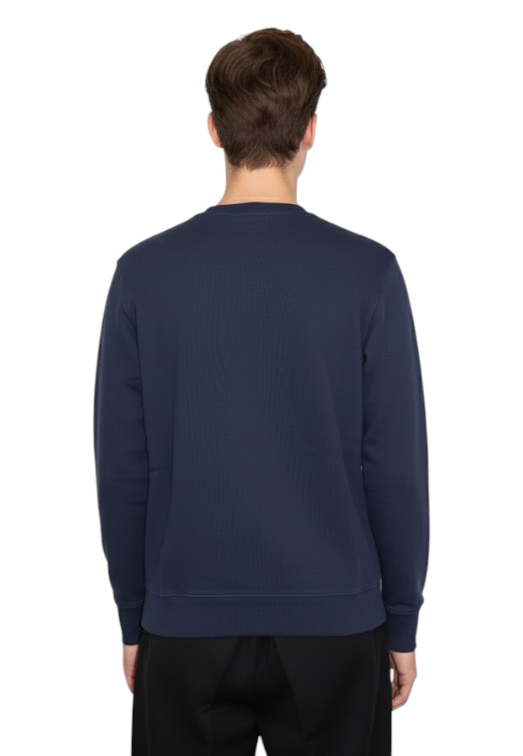 FELPA A GIROCOLLO Blu Roy Roger's