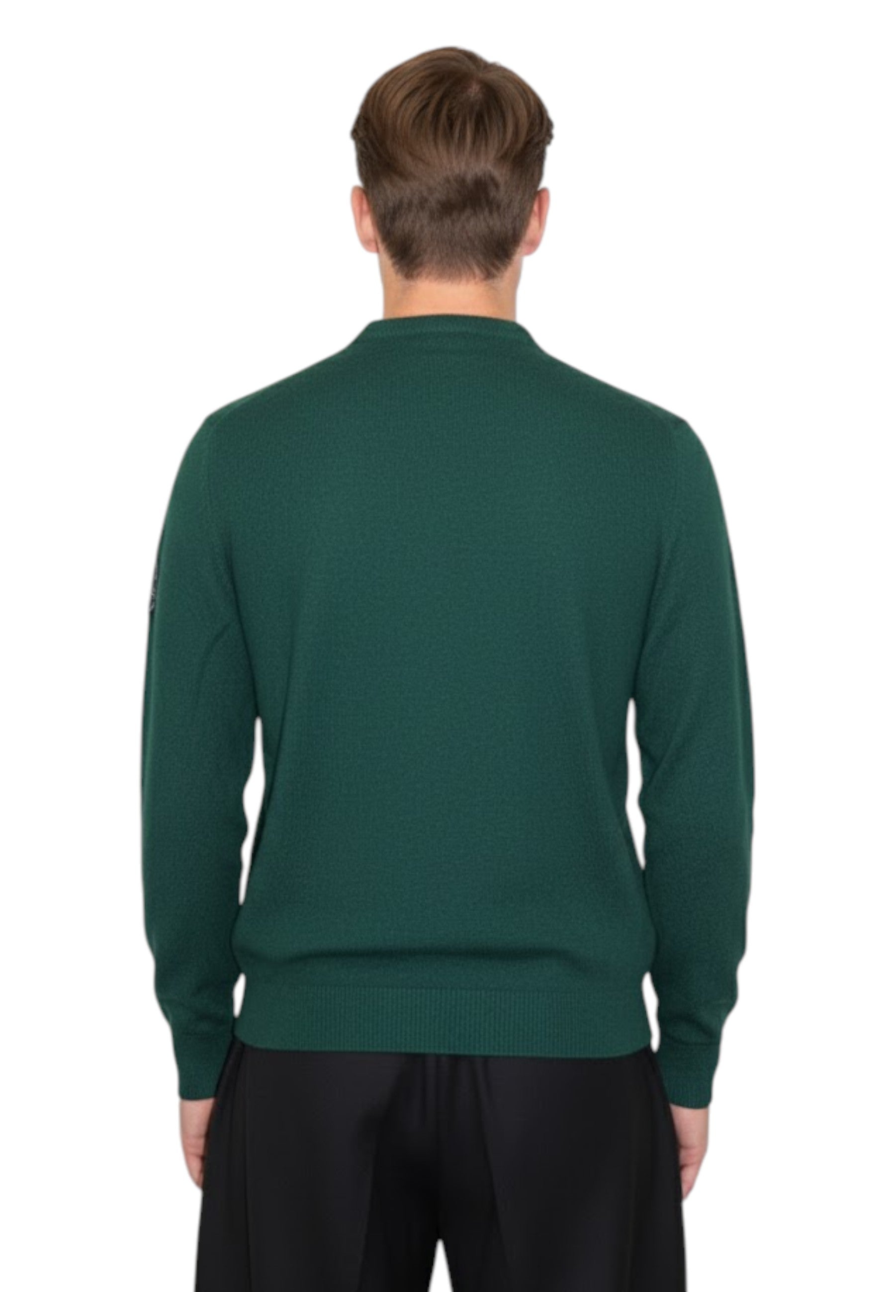 FELPA A GIROCOLLO Verde Roy Roger's