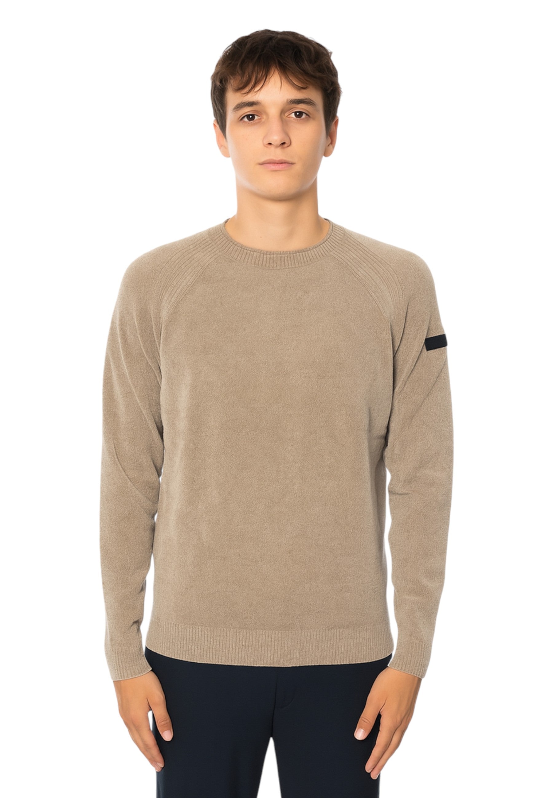 GIROCOLLO MANICA LUNGA Beige Rrd