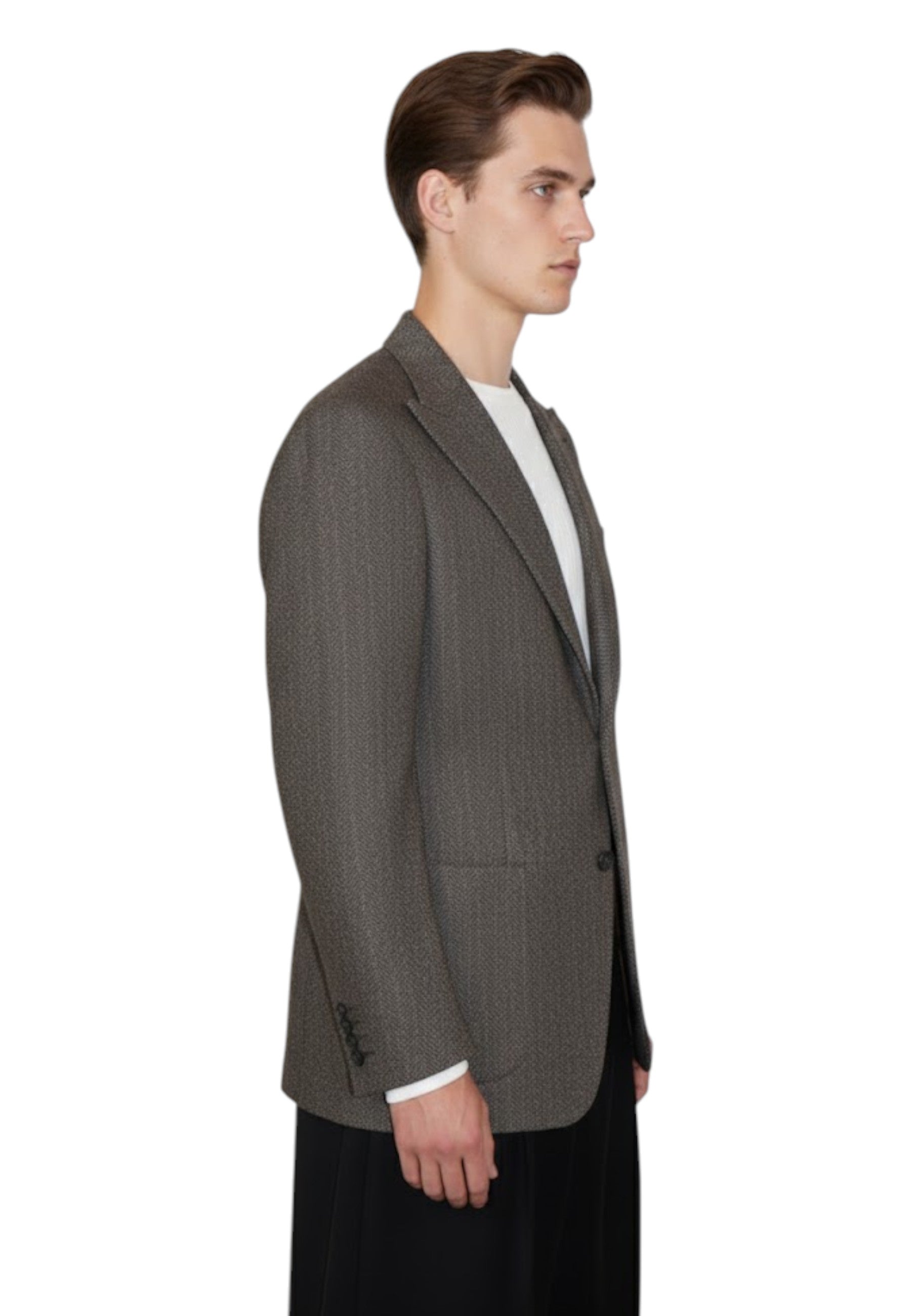 BLAZER MONOPETTO Marrone Galà