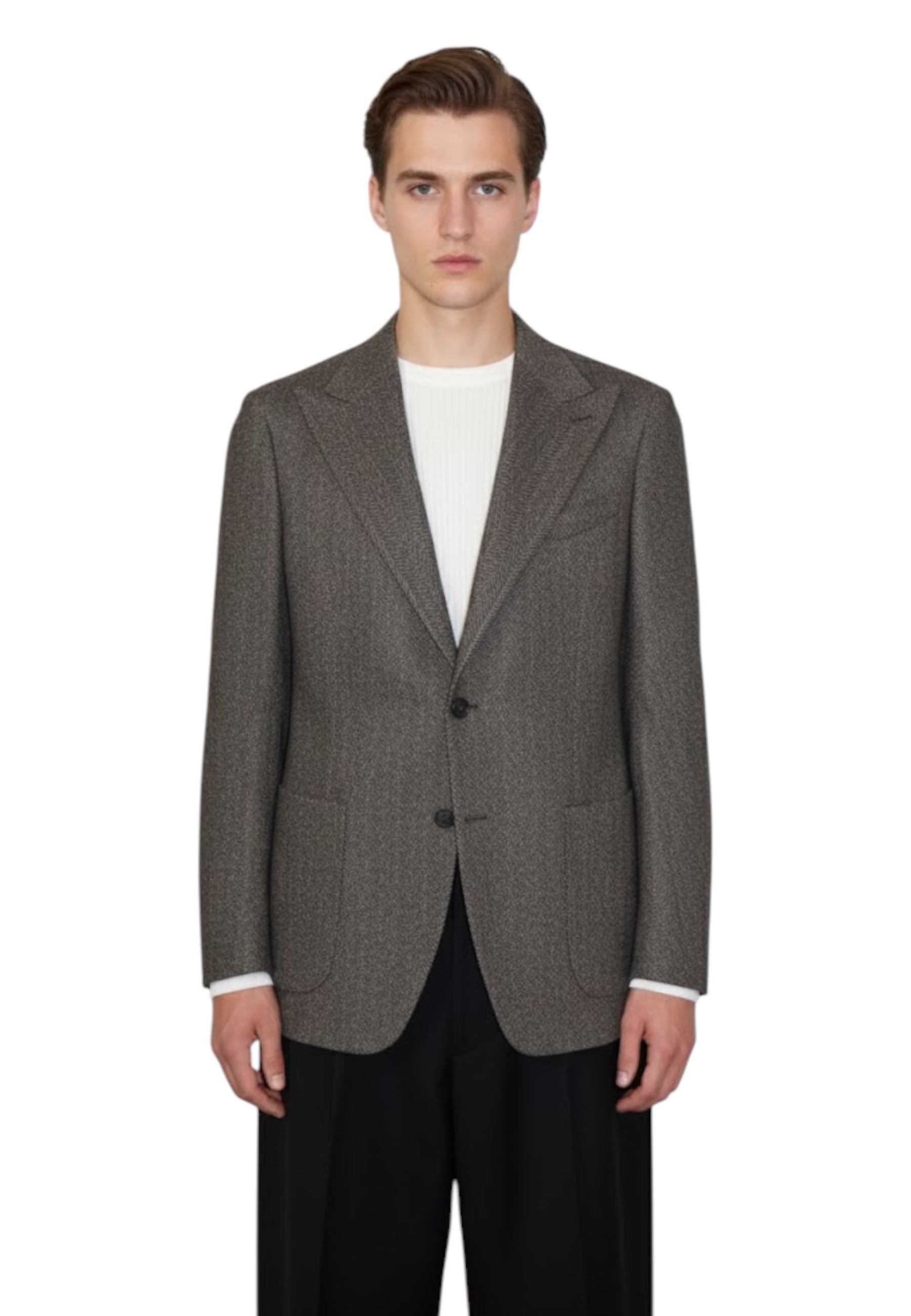 BLAZER MONOPETTO Marrone Galà