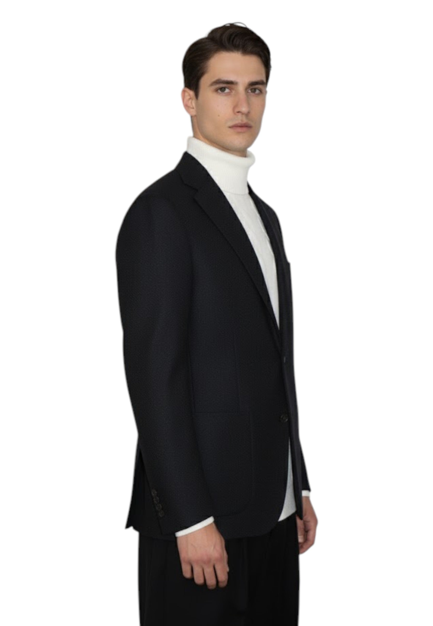 BLAZER MONOPETTO Nero Bagnoli