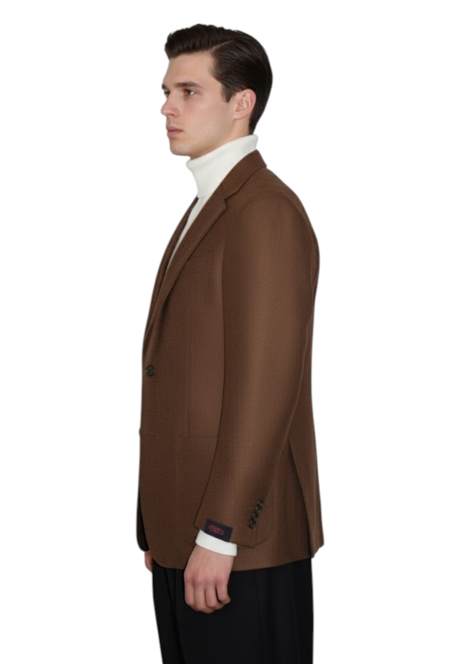 BLAZER MONOPETTO Marrone Bagnoli