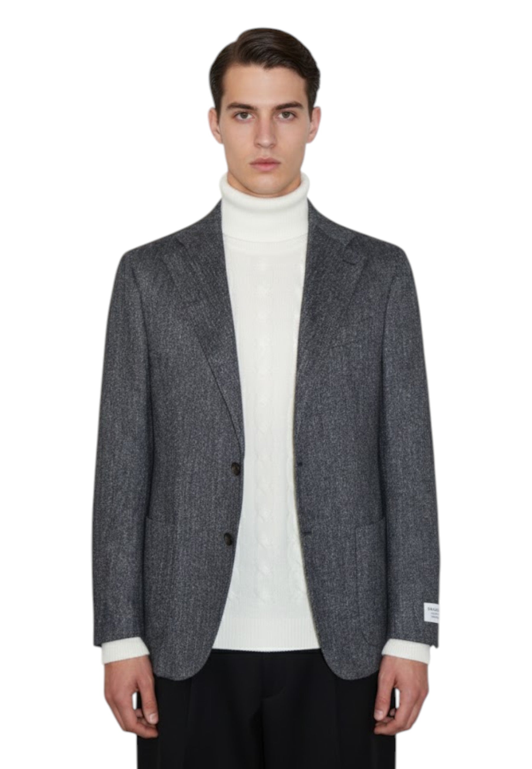 BLAZER MONOPETTO Nero Bagnoli