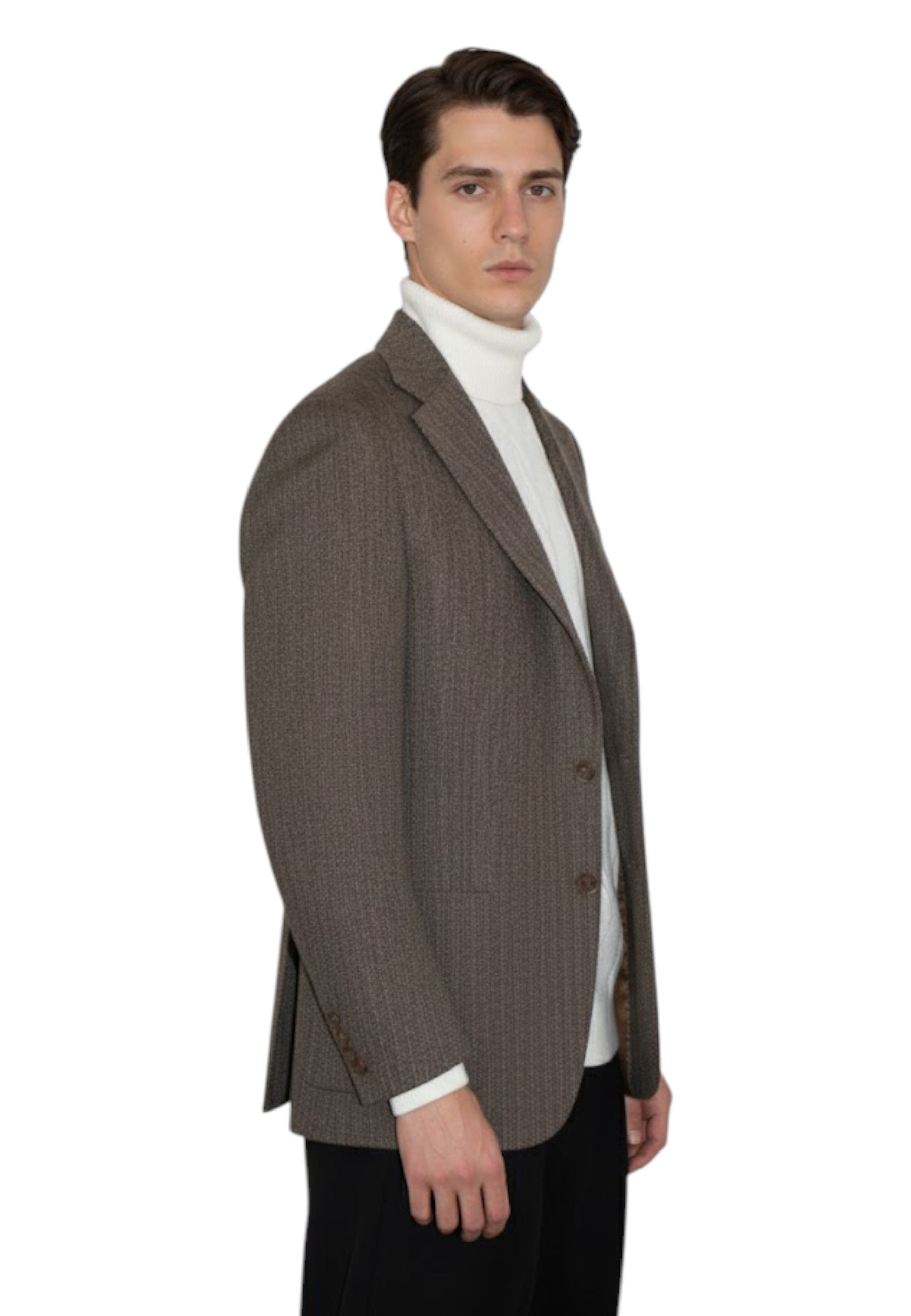 BLAZER MONOPETTO Marrone Bagnoli