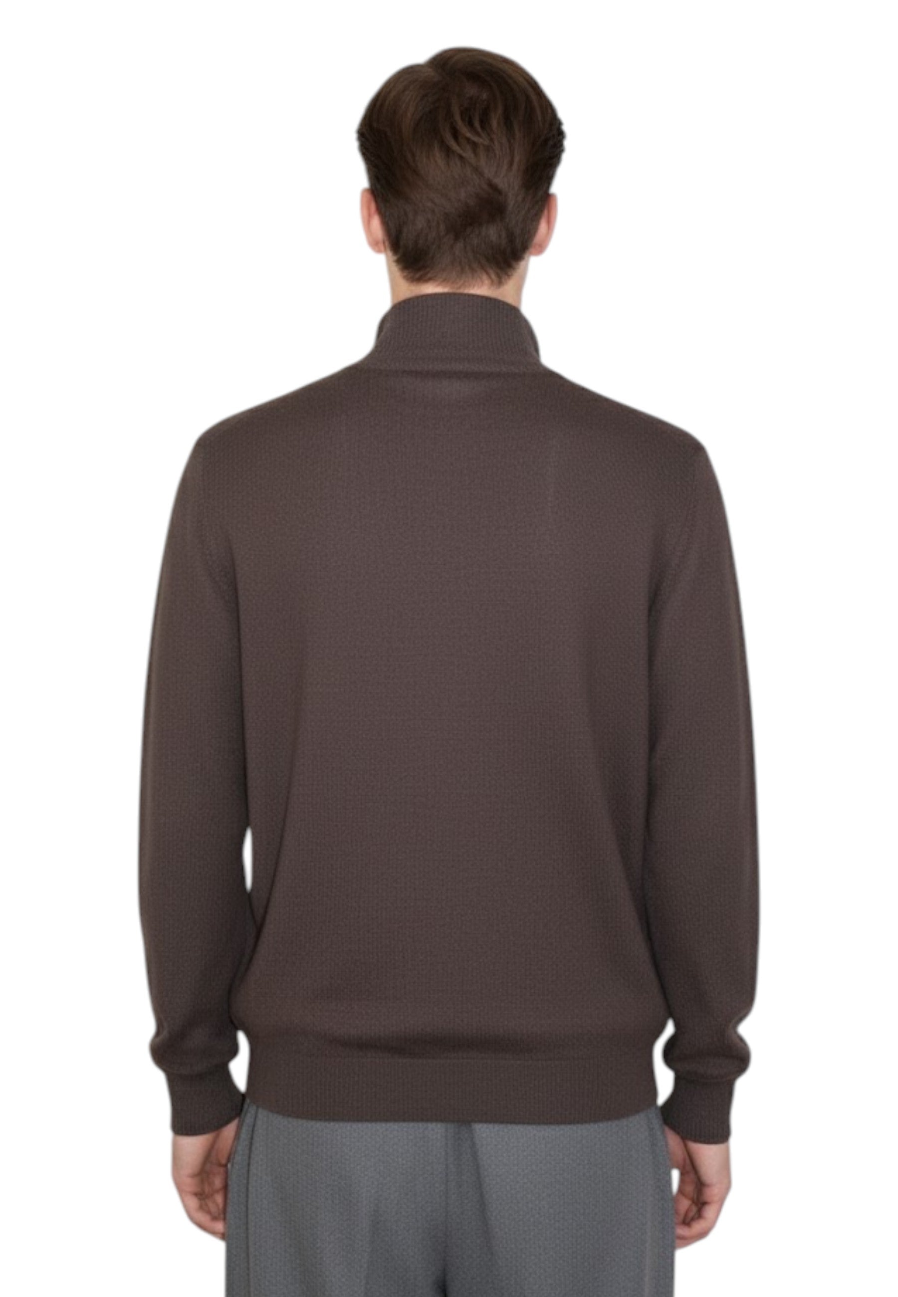 GIACCHE Marrone Blu Cashmere