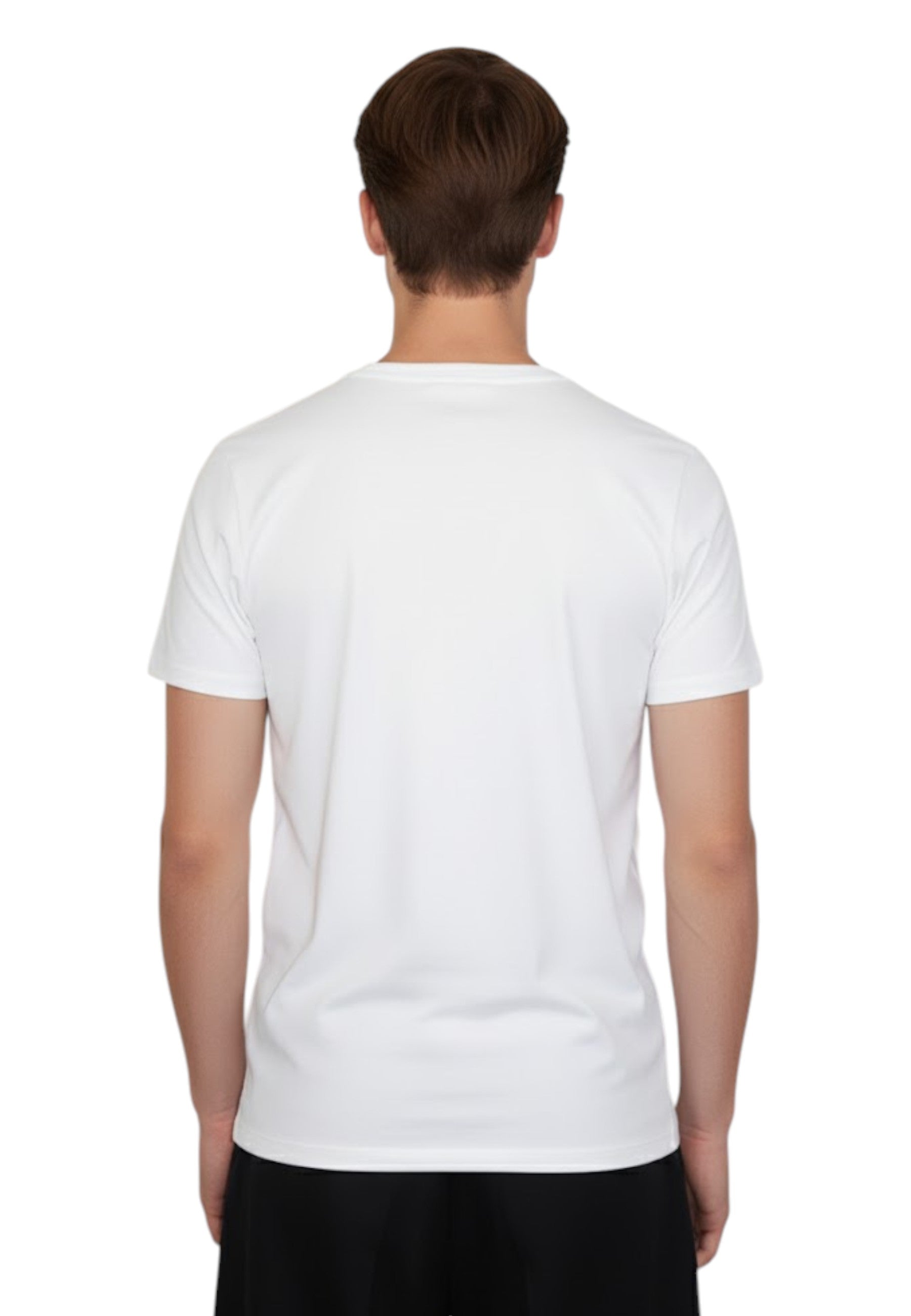 T-SHIRT Bianco Blu Cashmere