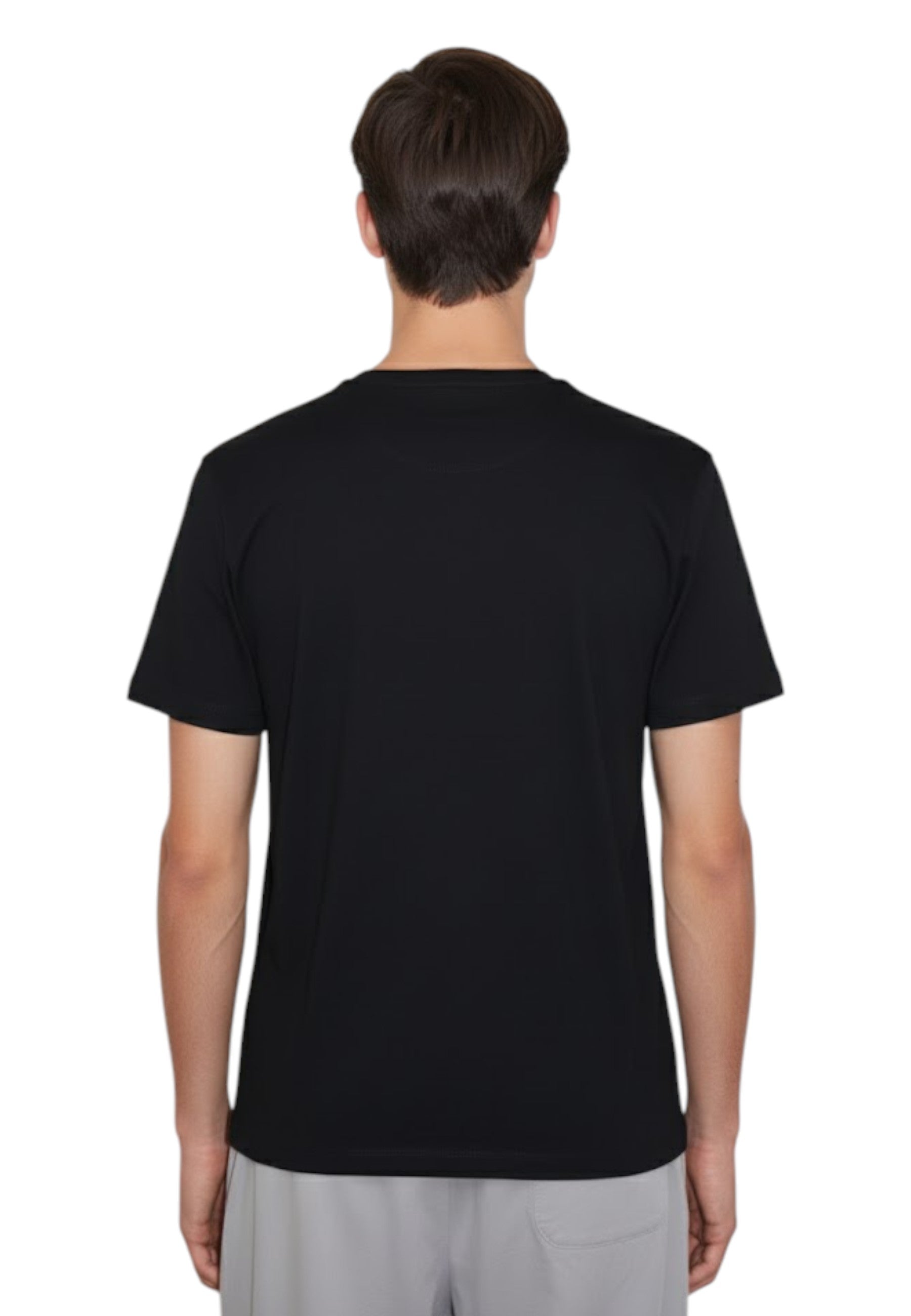 T-SHIRT Nero Blu Cashmere
