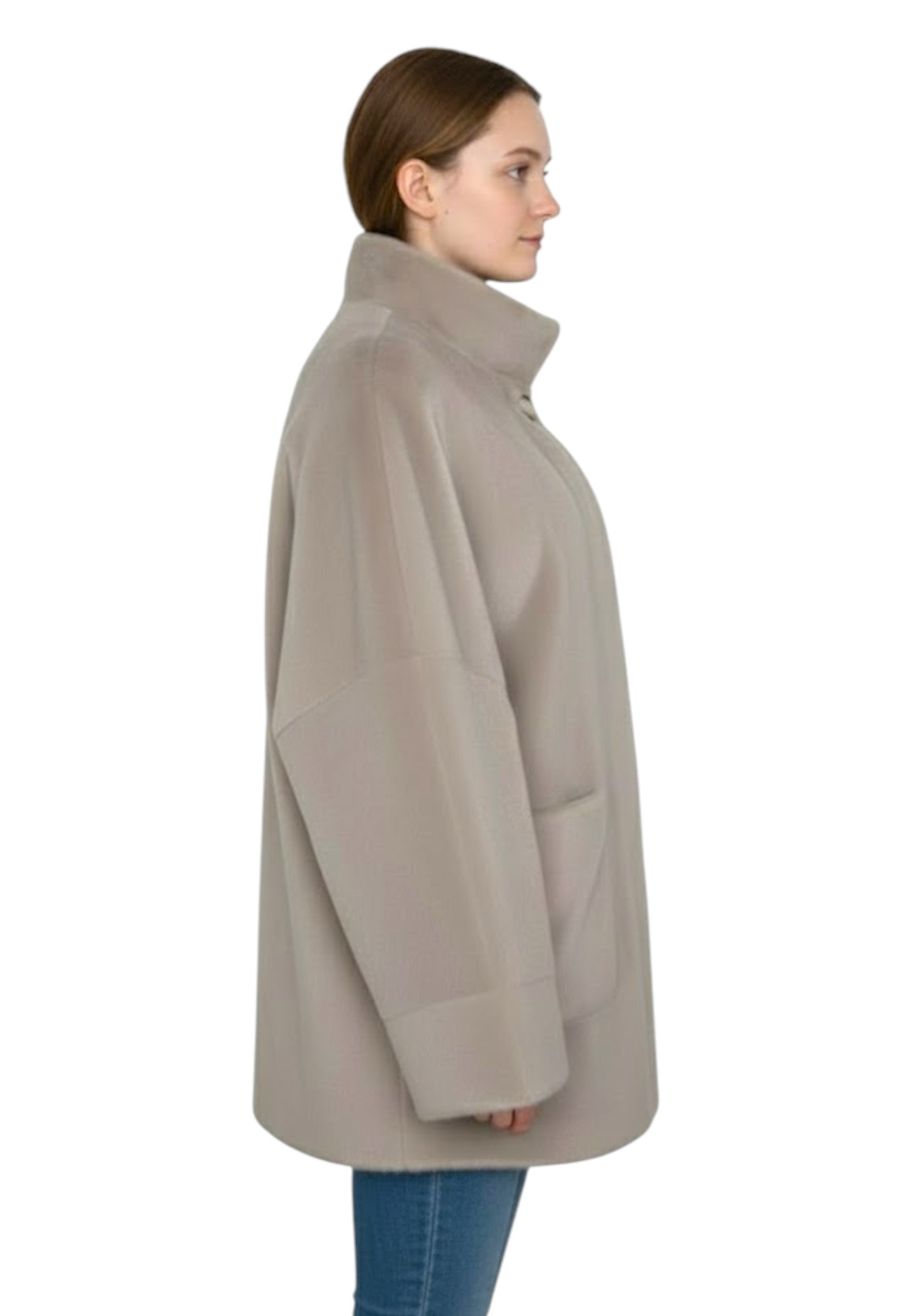 PEACOAT Beige Leon & Loulou