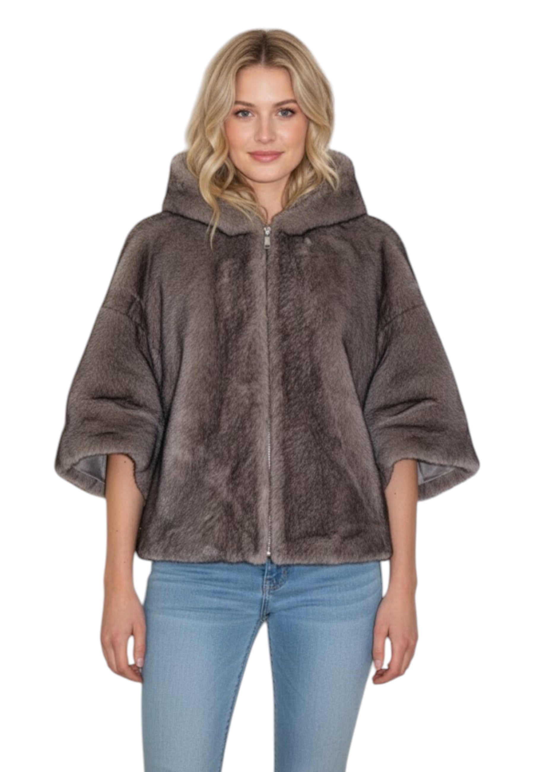 PEACOAT Marrone Leon & Loulou