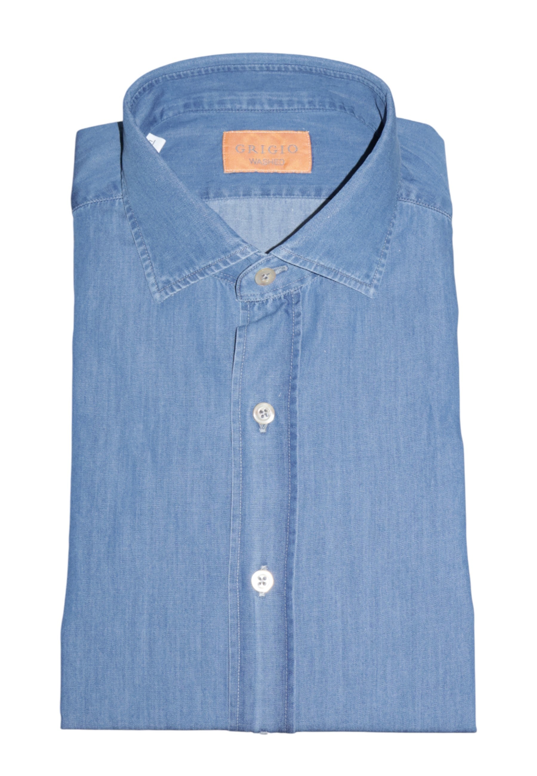 CAMICIE MANICA LUNGA Blu Grigio