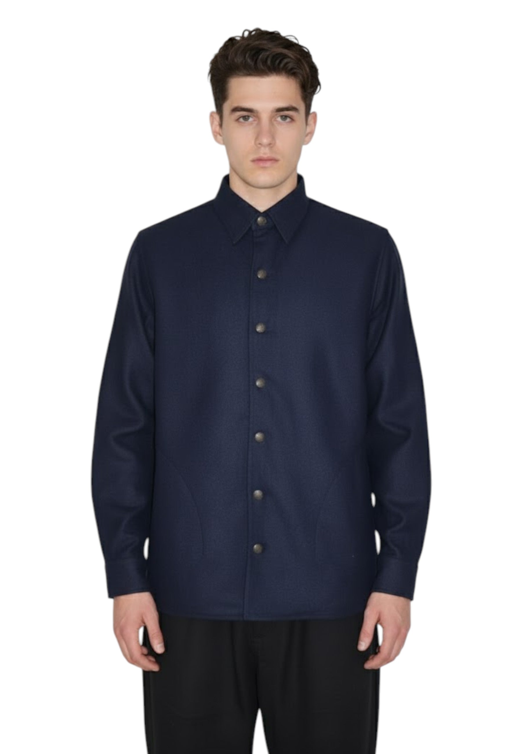 CAMICIE MANICA LUNGA Blu Grigio