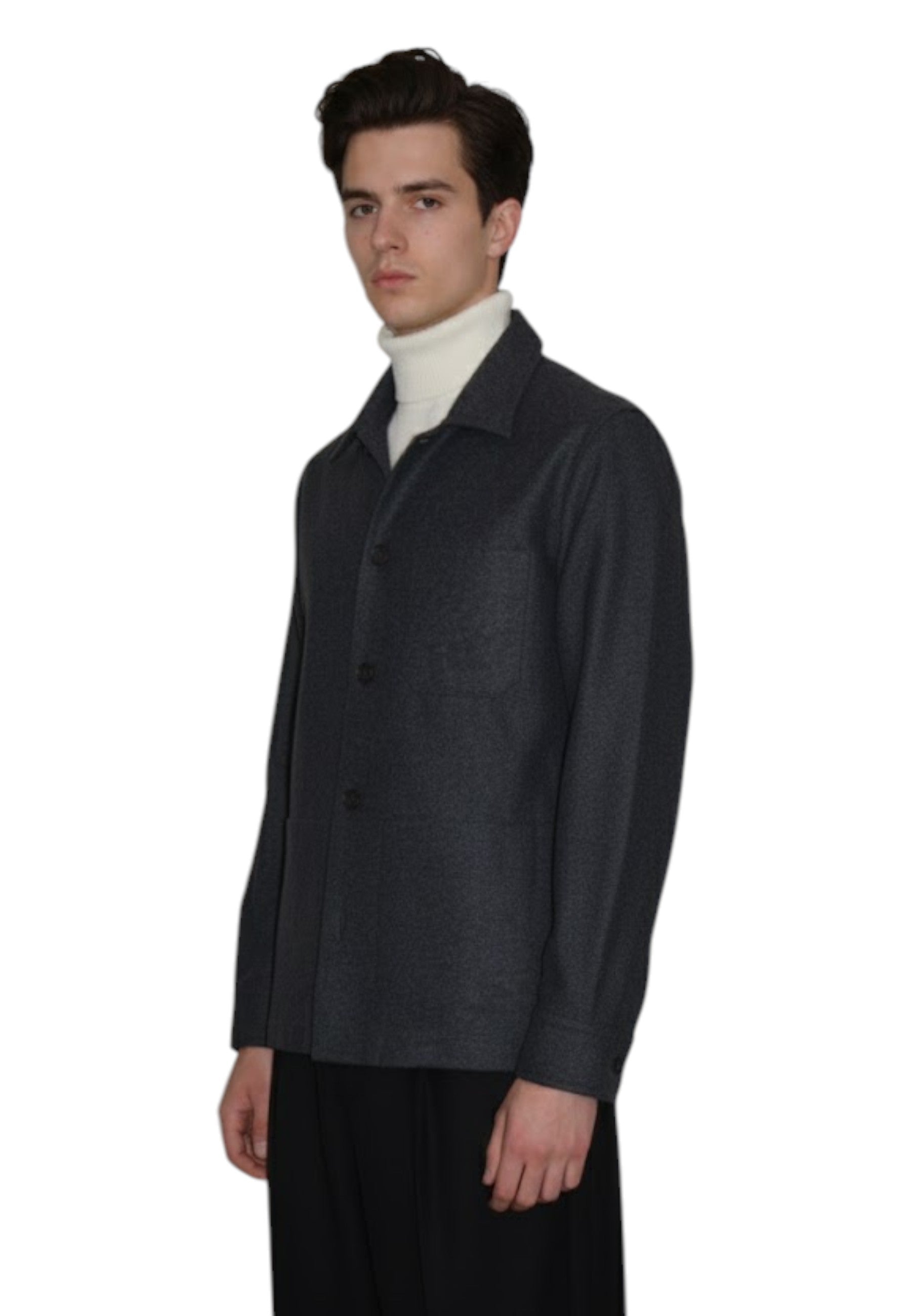 OVER SHIRT Grigio Grigio