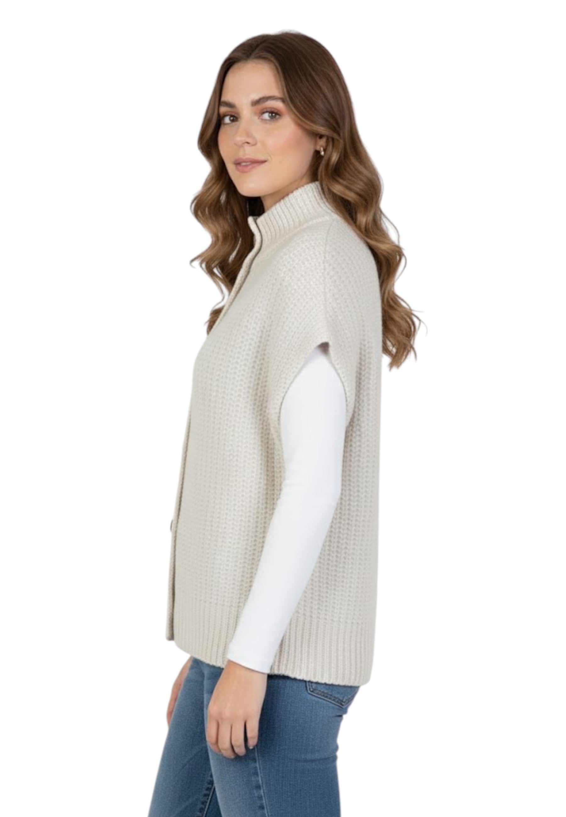 PONCHO Beige Gran Sasso