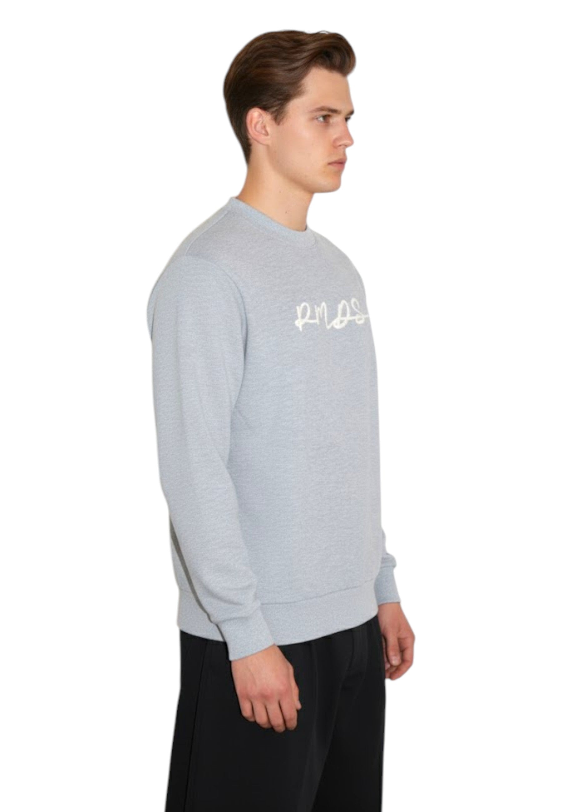 FELPA A GIROCOLLO Grigio Pmds