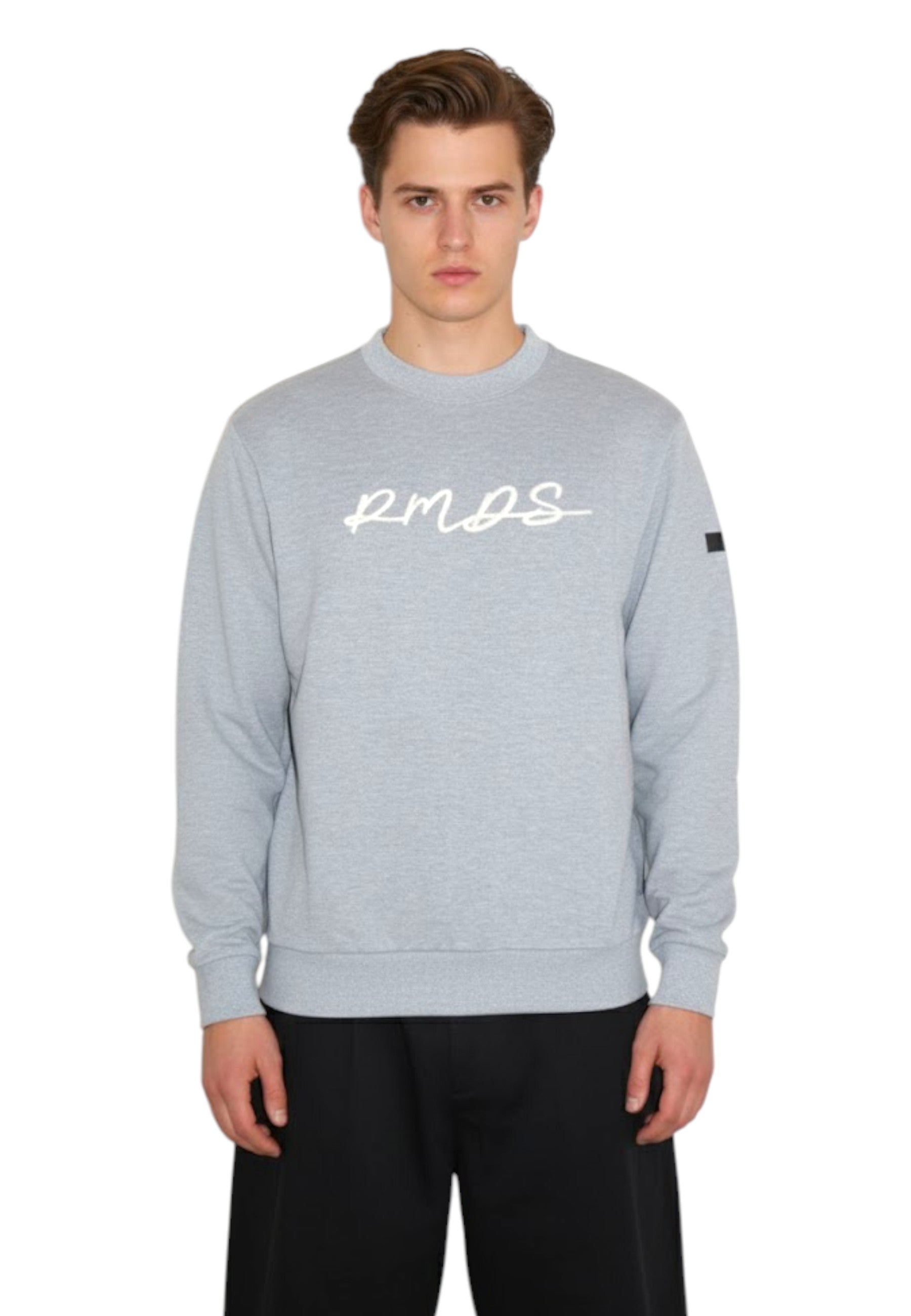 FELPA A GIROCOLLO Grigio Pmds