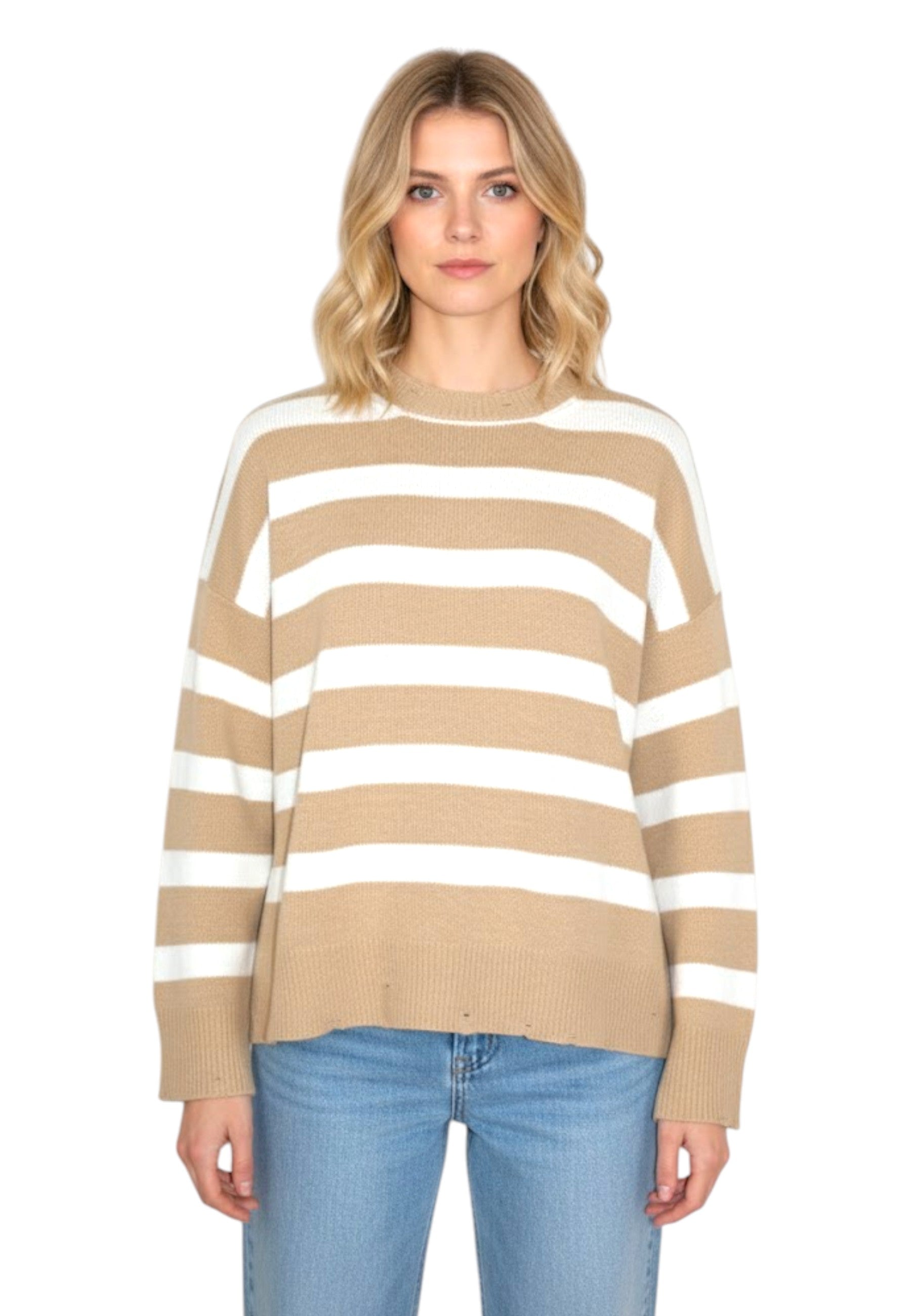 GIROCOLLO MANICA LUNGA Beige Jei-o Laboratorio