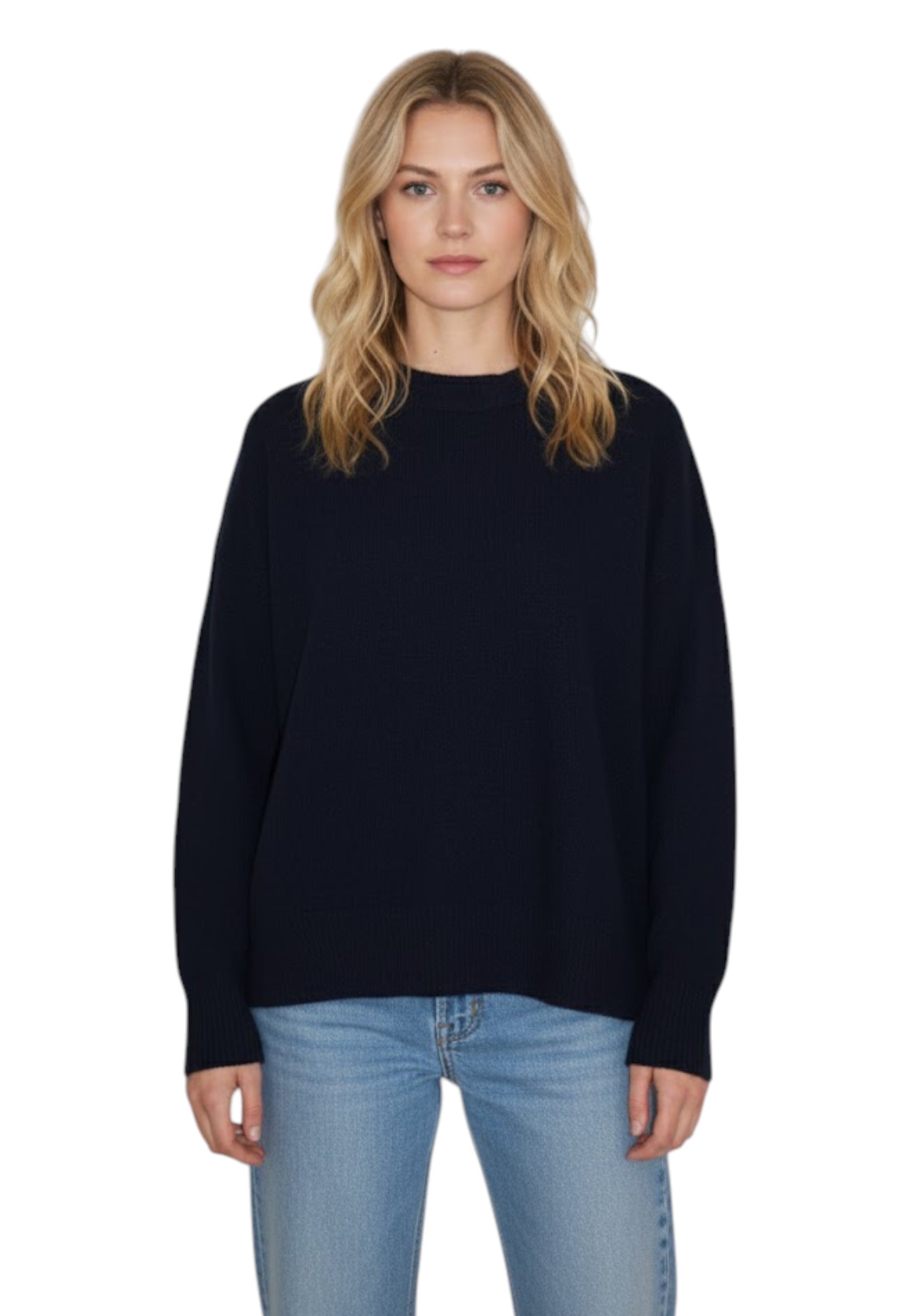 GIROCOLLO MANICA LUNGA Blu Jei-o Laboratorio