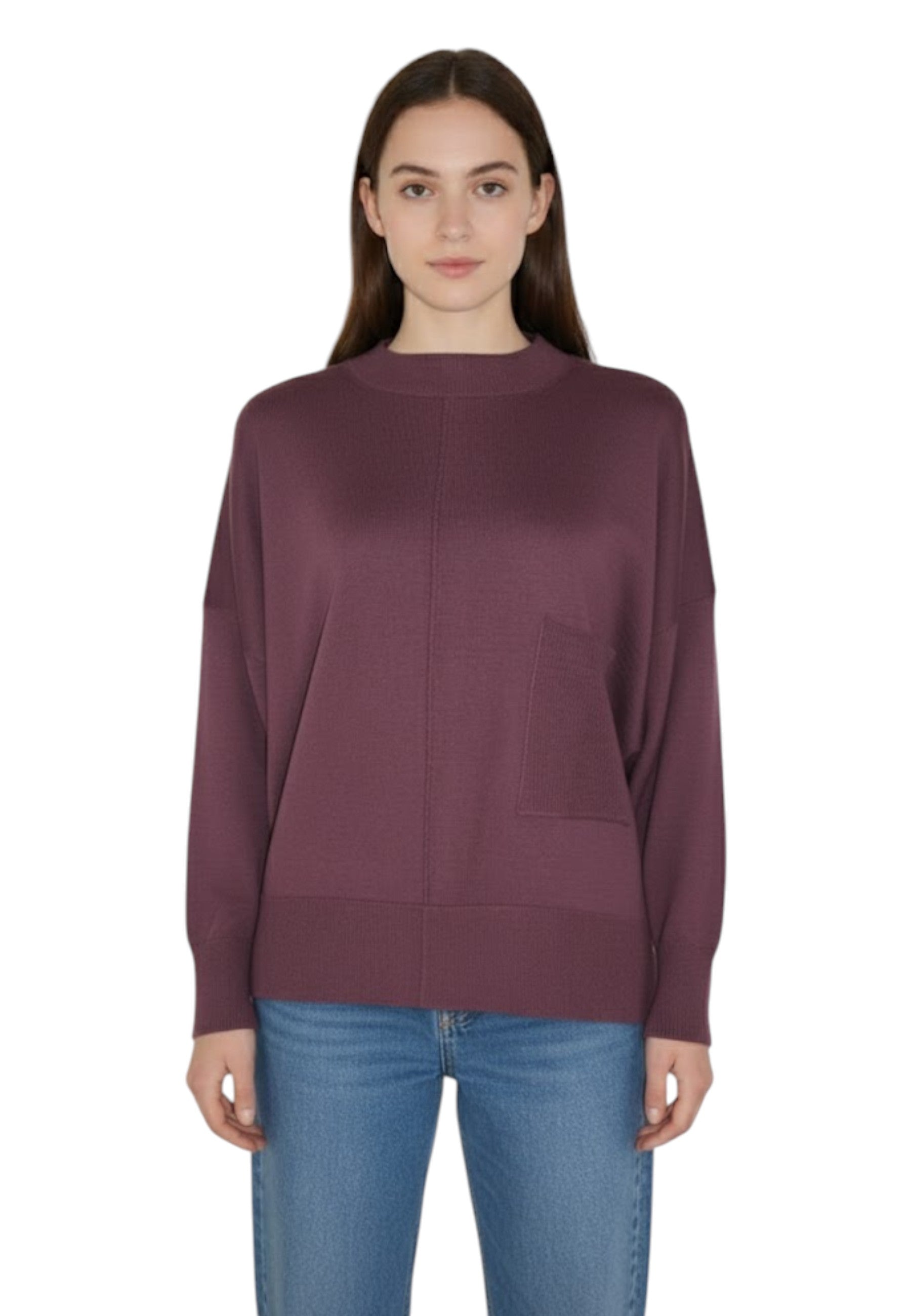 GIROCOLLO MANICA LUNGA Marrone Jei-o Laboratorio