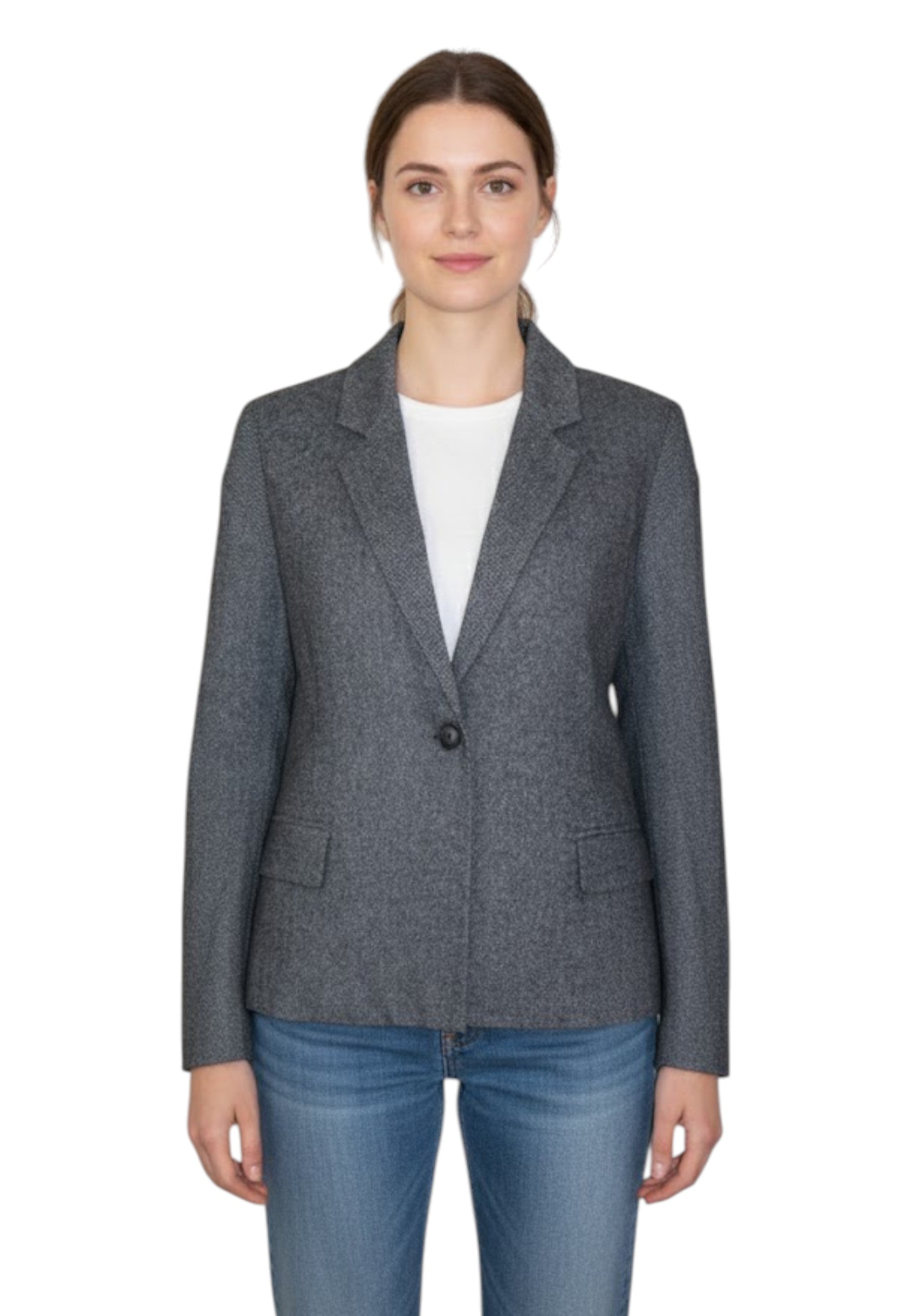 BLAZER MONOPETTO Grigio Solotre