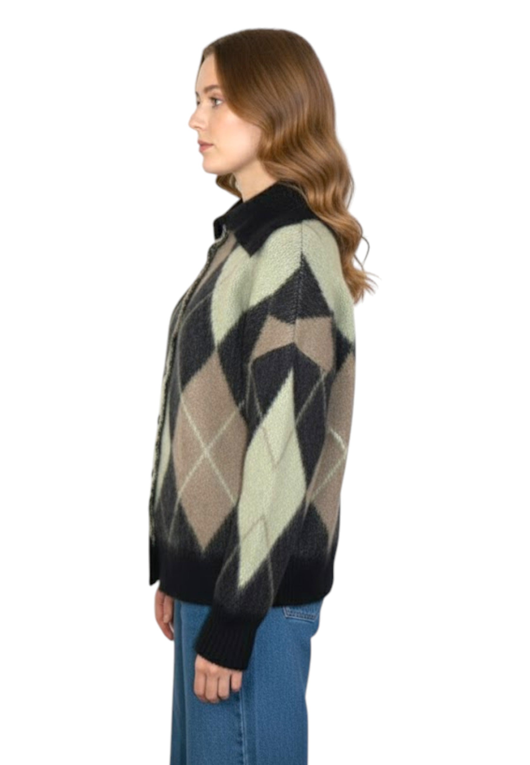 GIROCOLLO MANICA LUNGA Nero Solotre