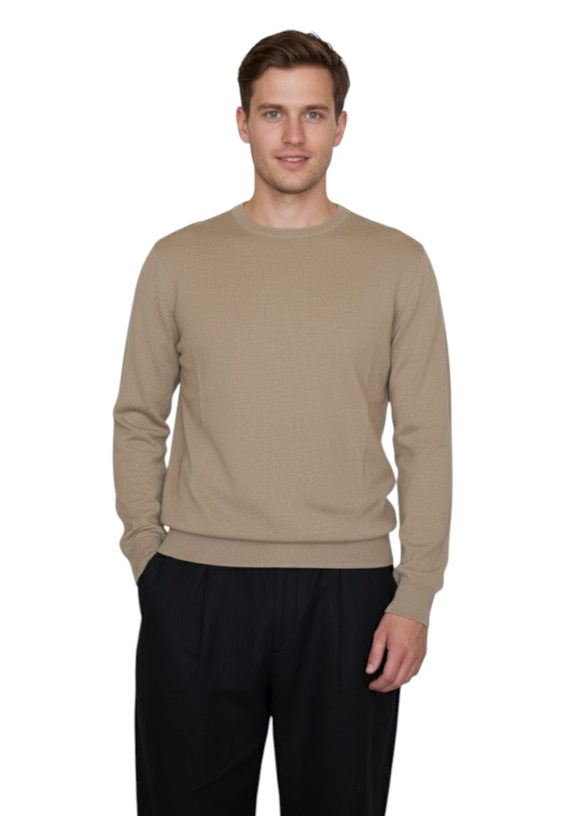 GIROCOLLO MANICA LUNGA Beige Della Spiga