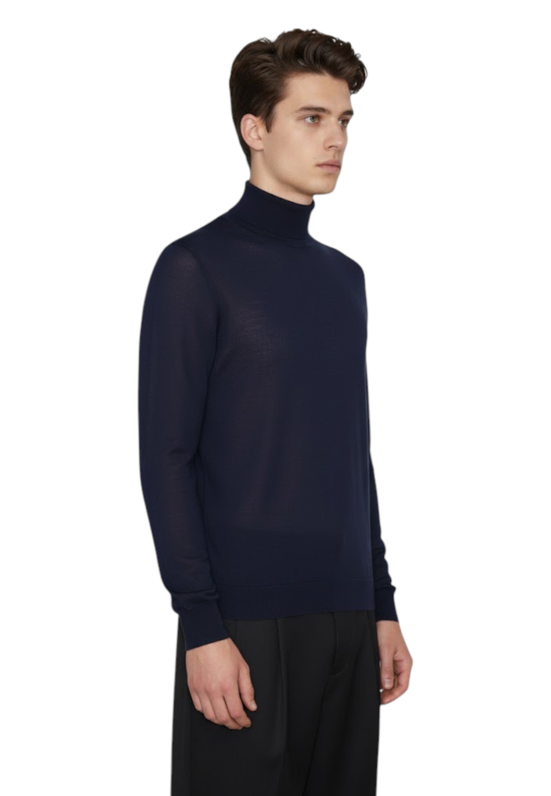 MAGLIE A LUPETTO Blu Kangra