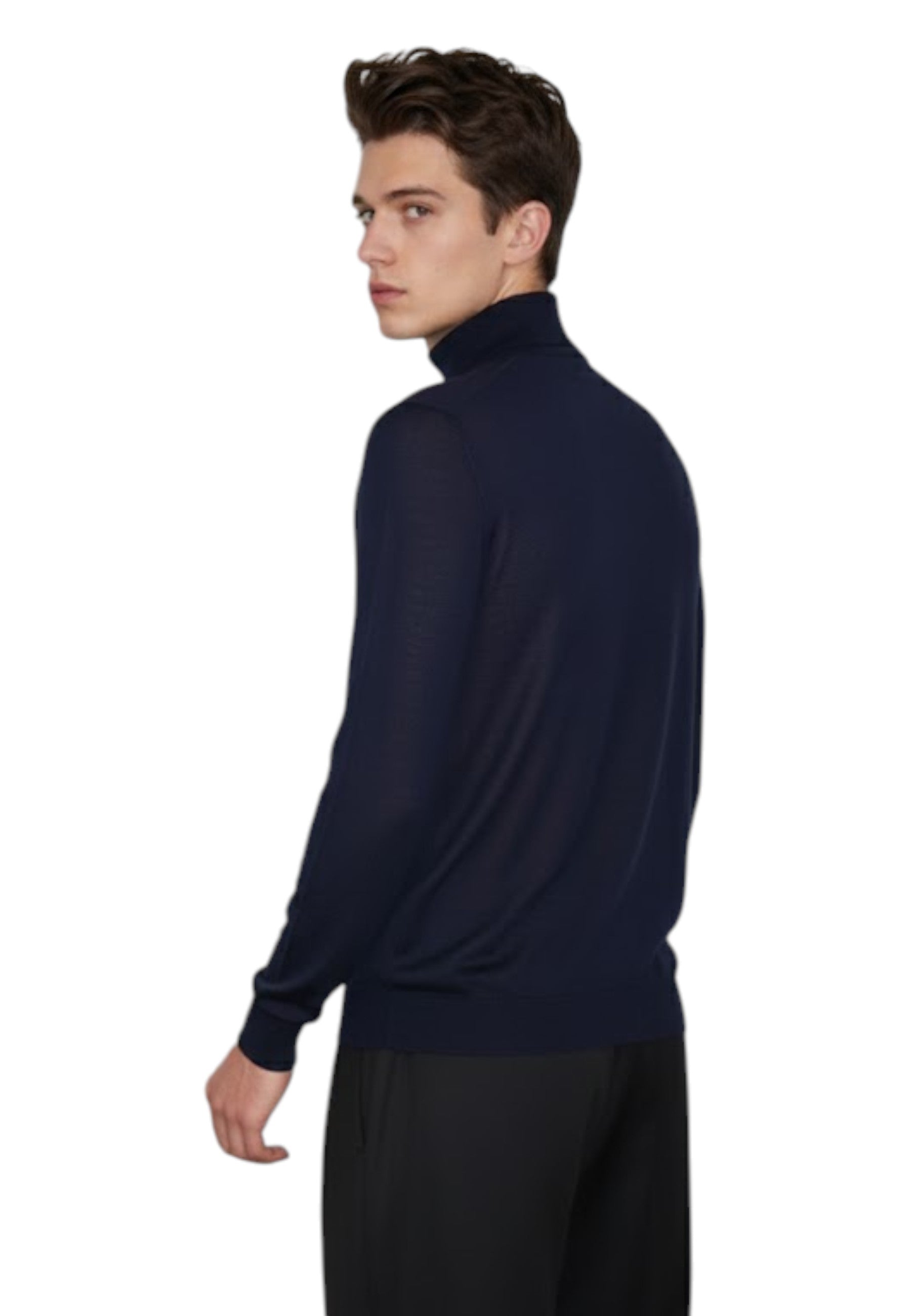 MAGLIE A LUPETTO Blu Kangra