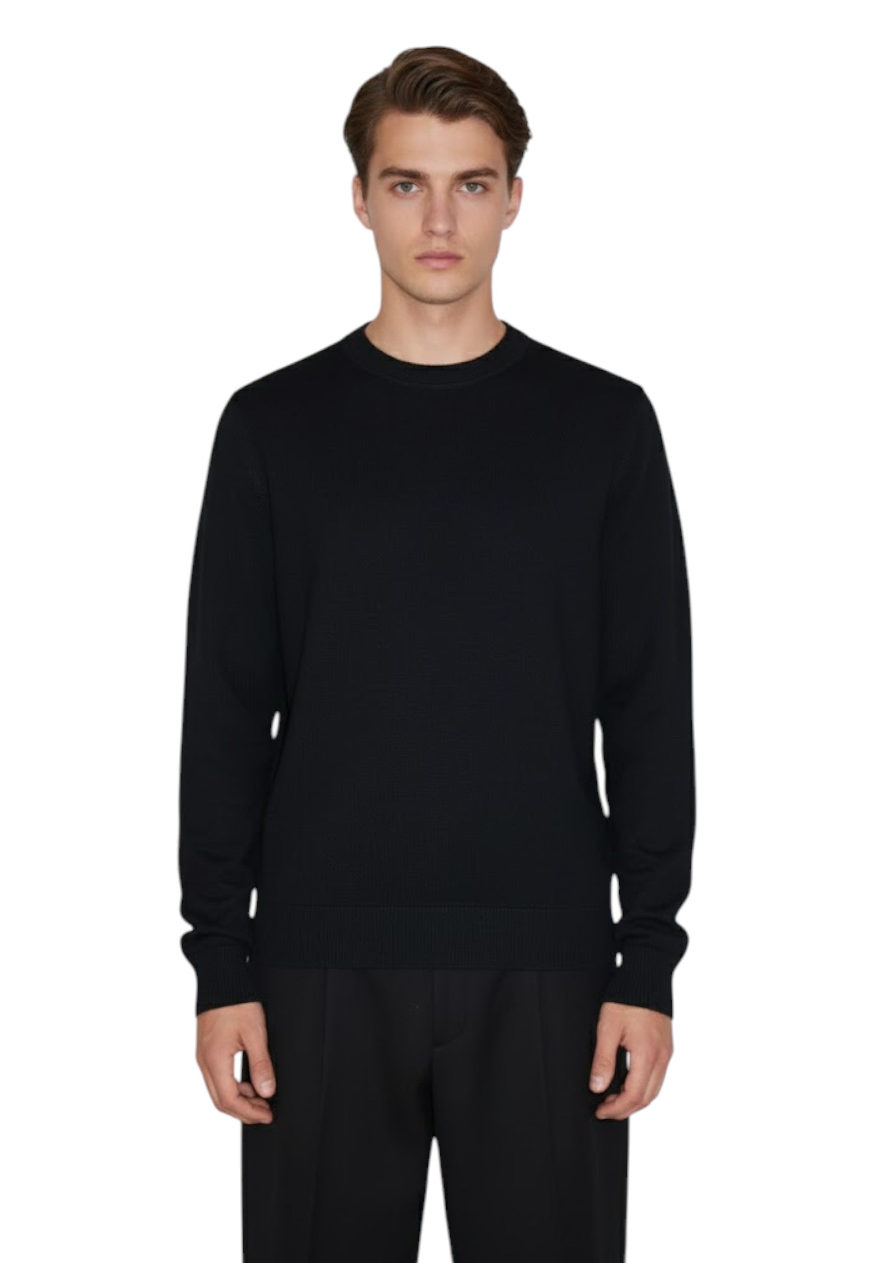 GIROCOLLO MANICA LUNGA Nero Jean Paul