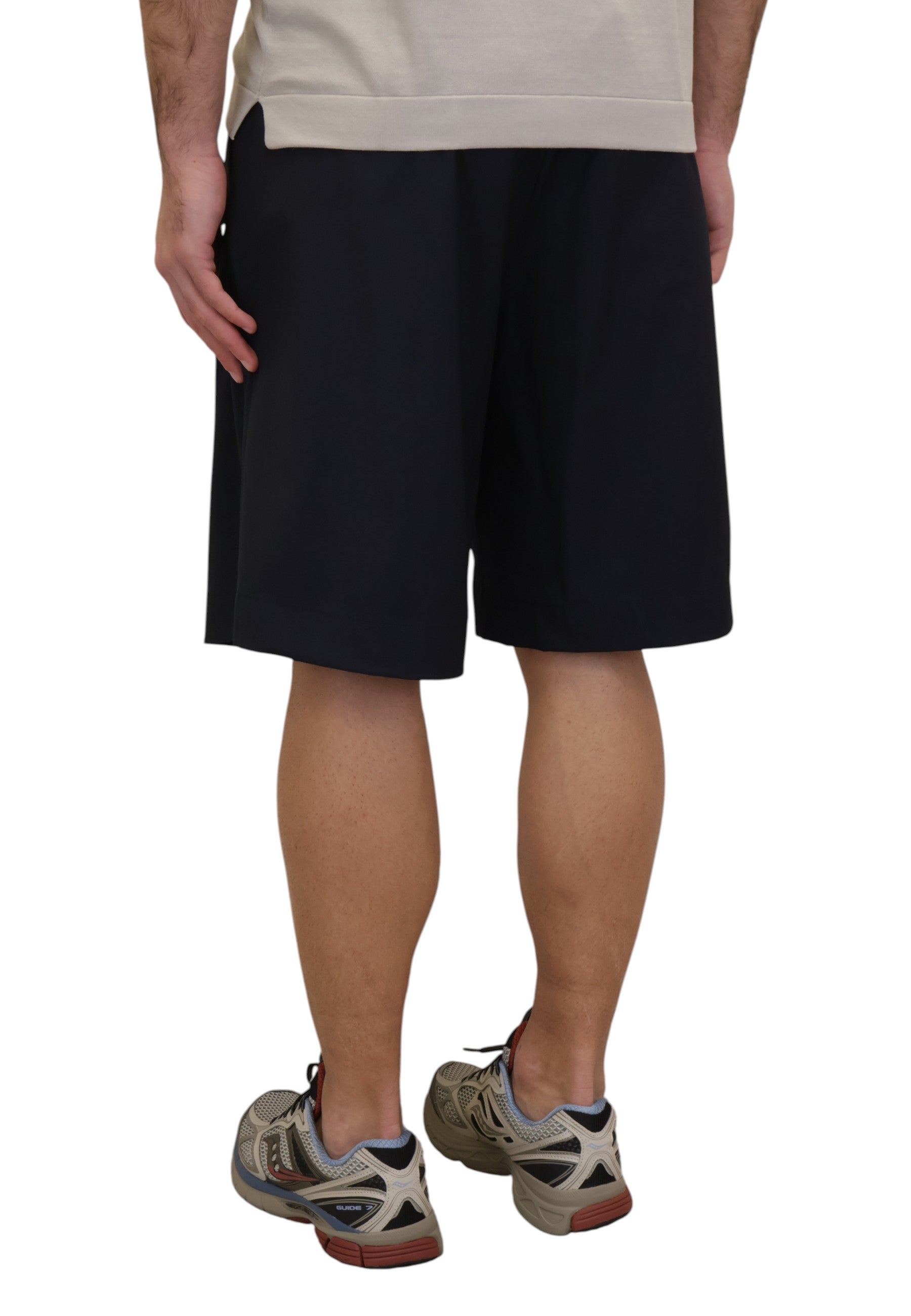 BERMUDA TASCA A FILO Blu Woc