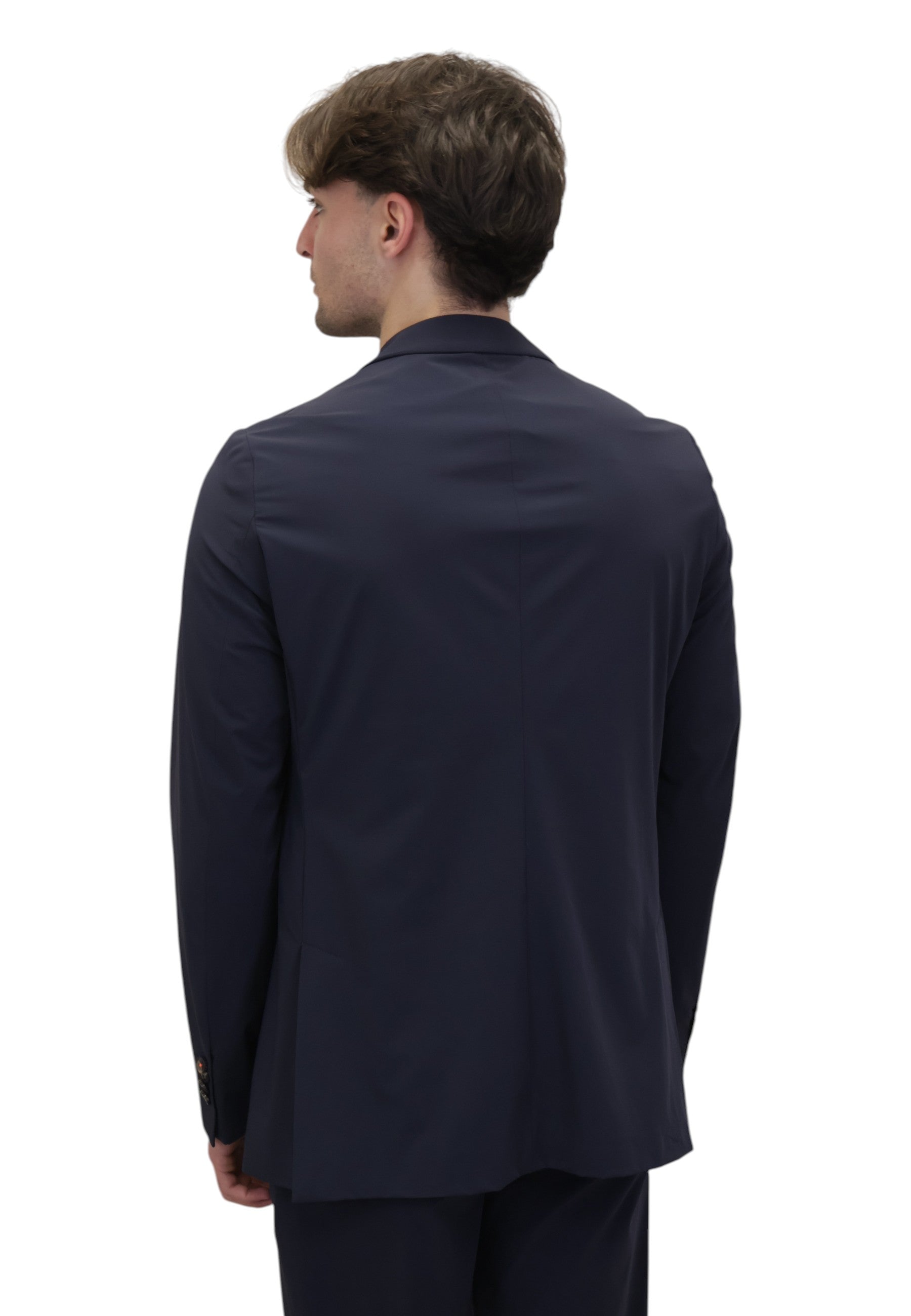 BLAZER MONOPETTO Blu Rrd