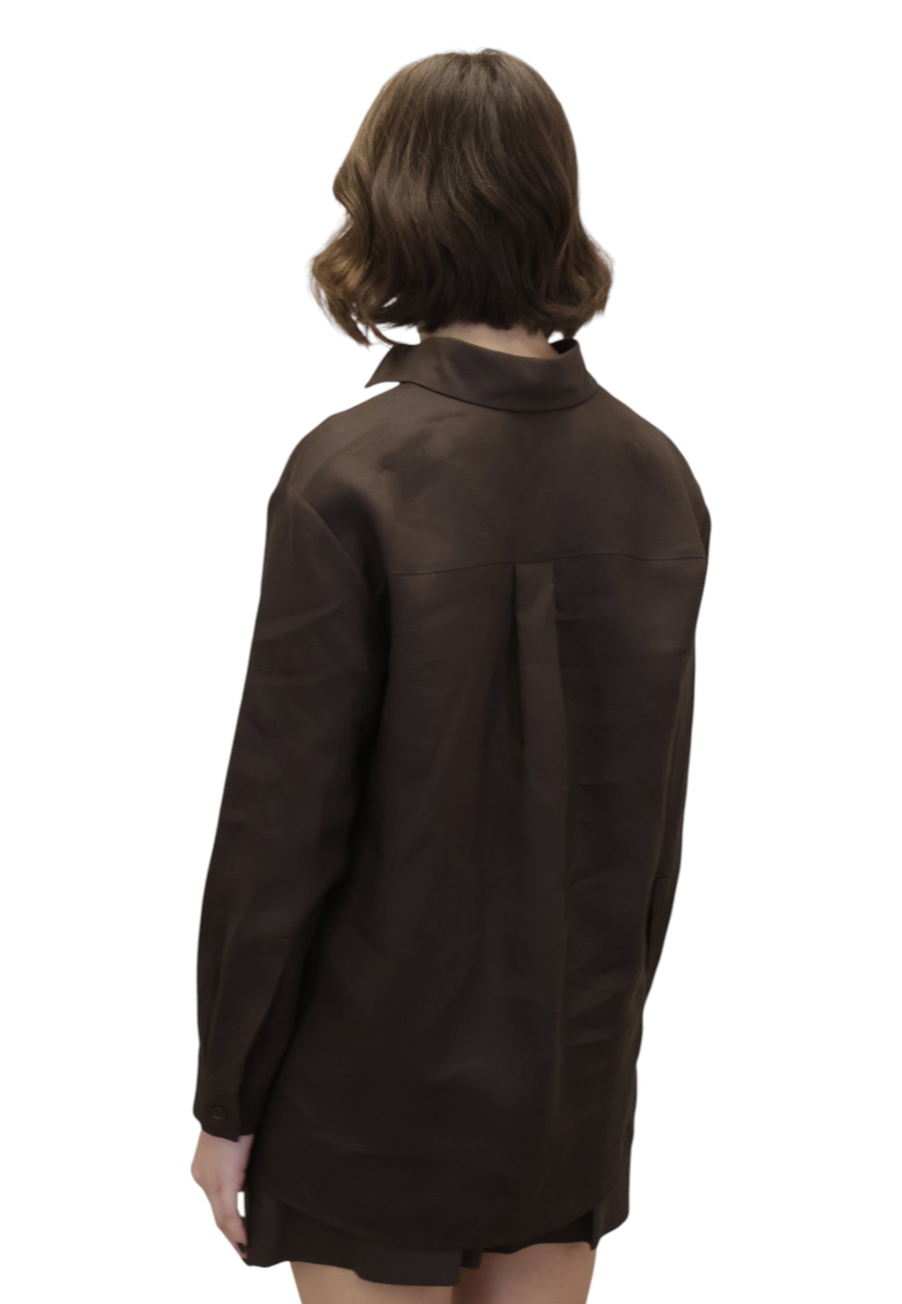 CAMICIE MANICA LUNGA Marrone Mm 2