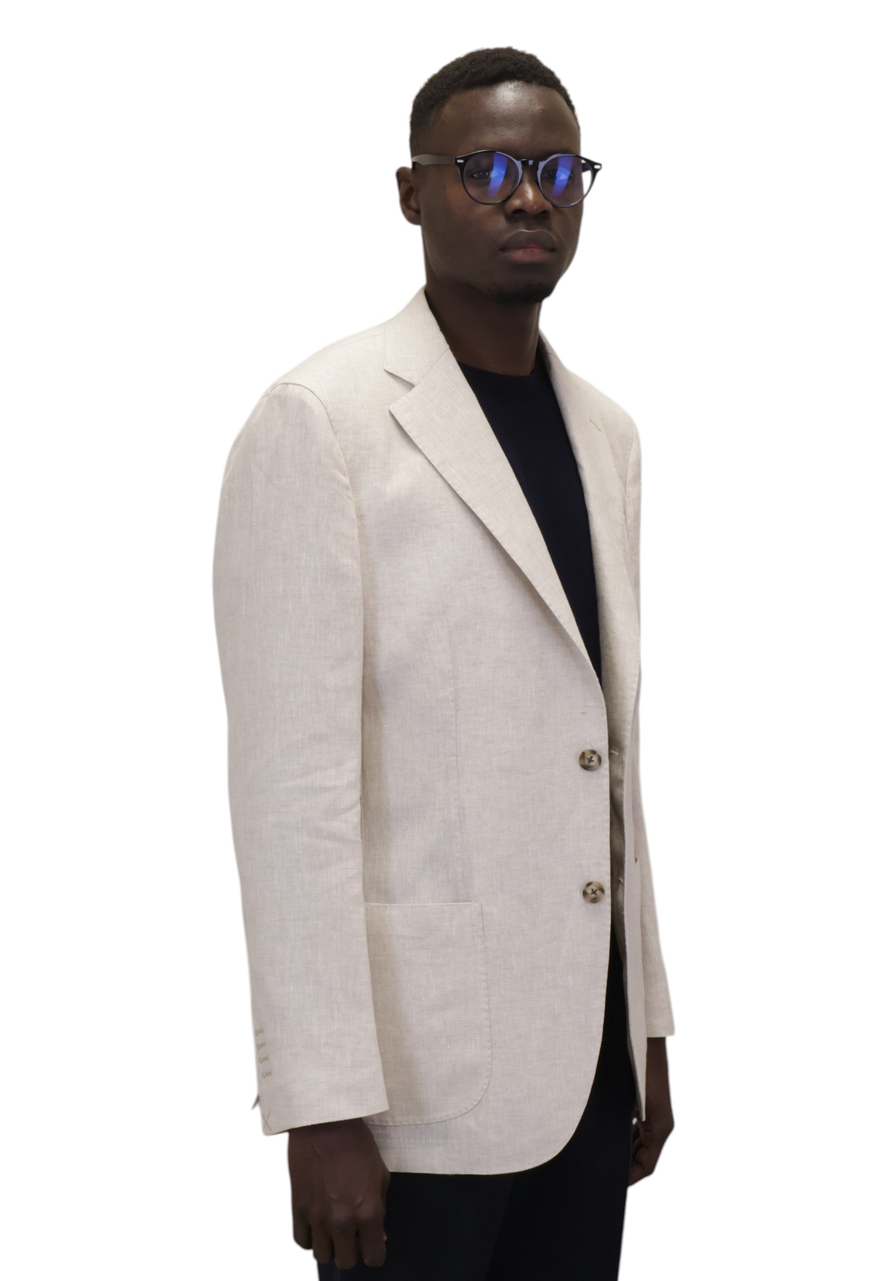 BLAZER MONOPETTO Beige Bagnoli