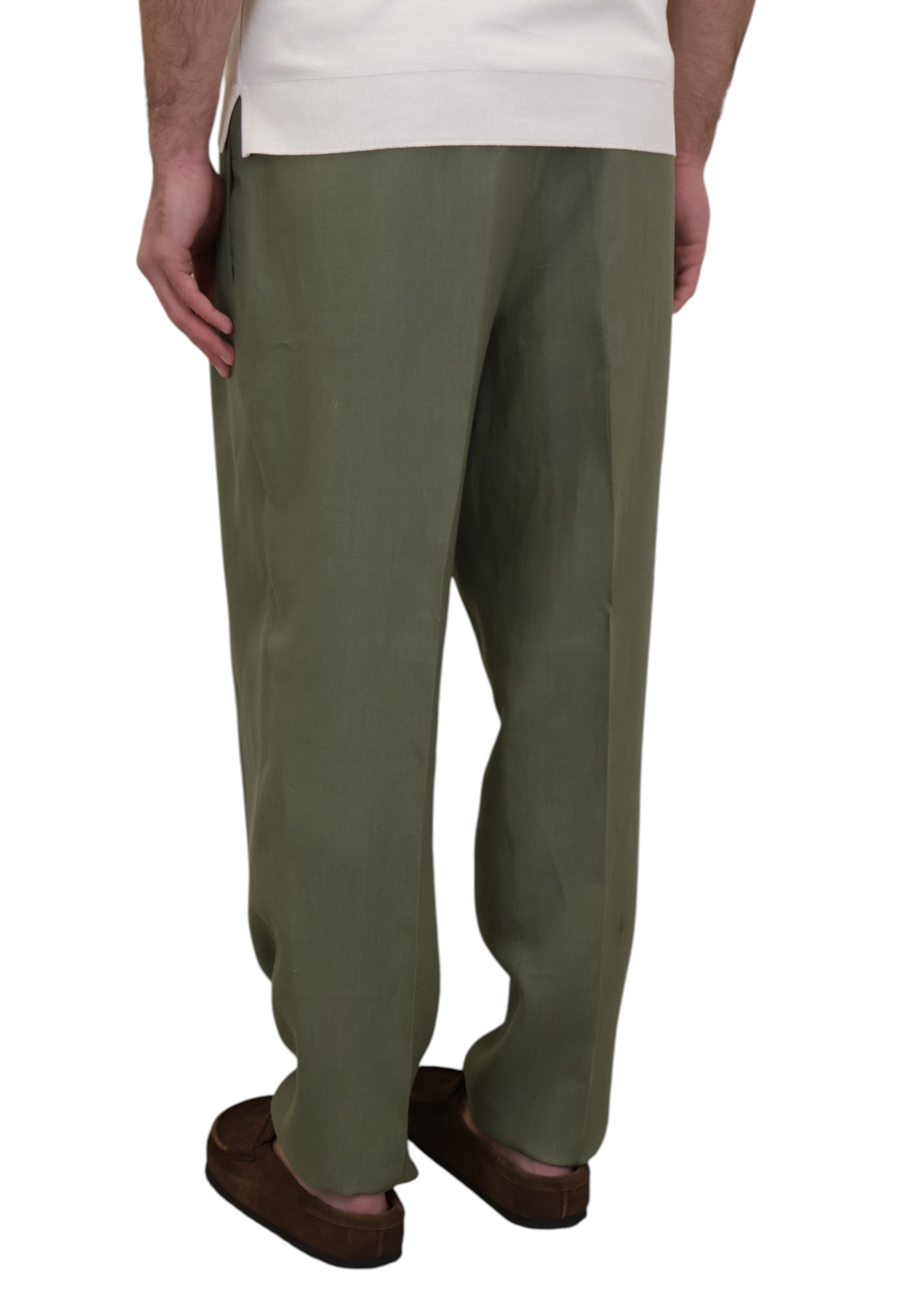 PANTALONI CON COULISSE Verde Be.able