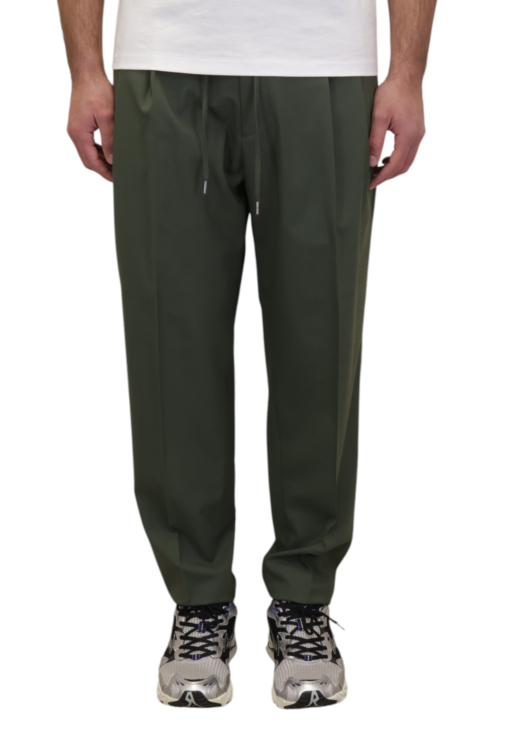 PANTALONI CON COULISSE Verde Be.able