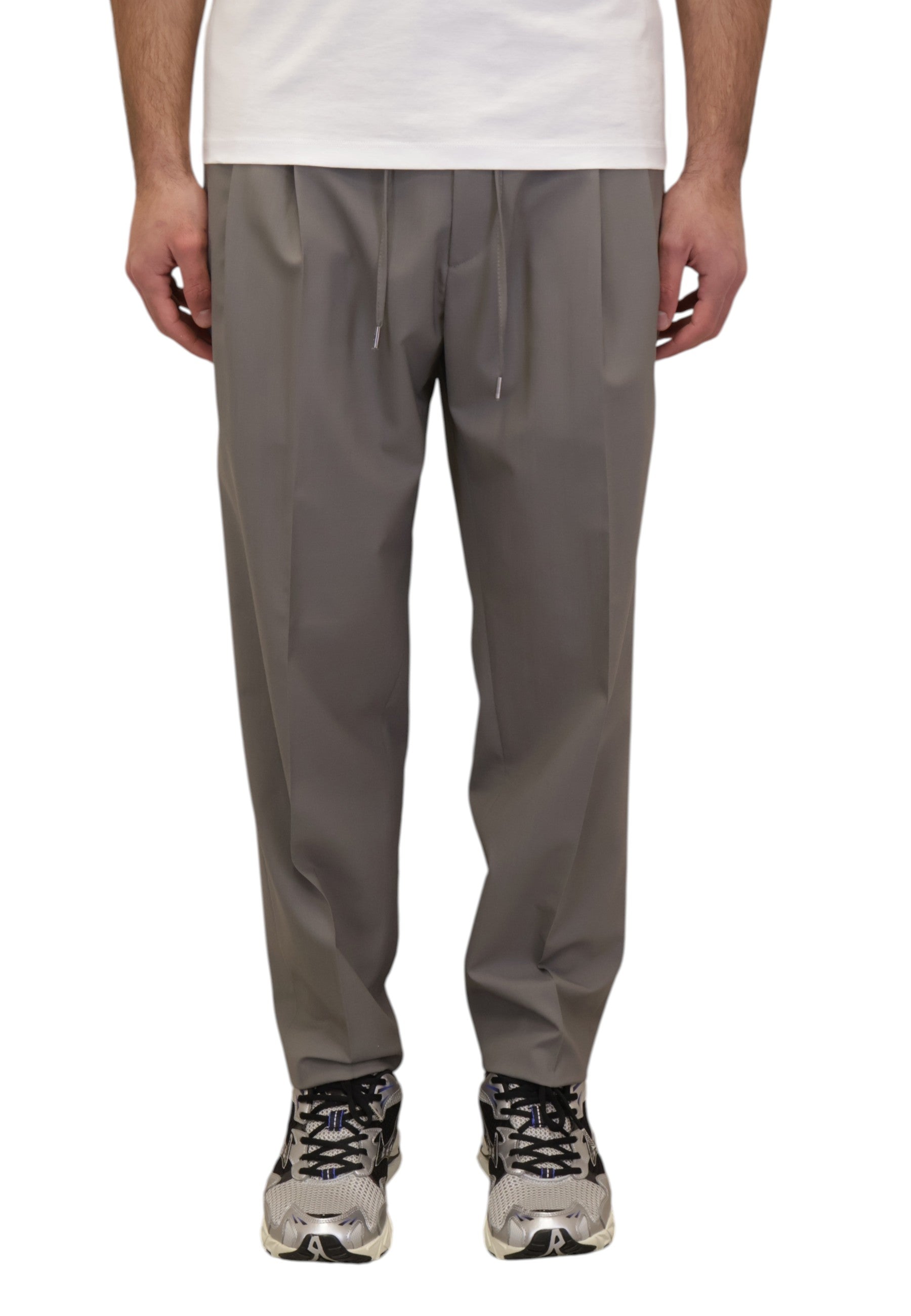 PANTALONI CON COULISSE Grigio Be.able