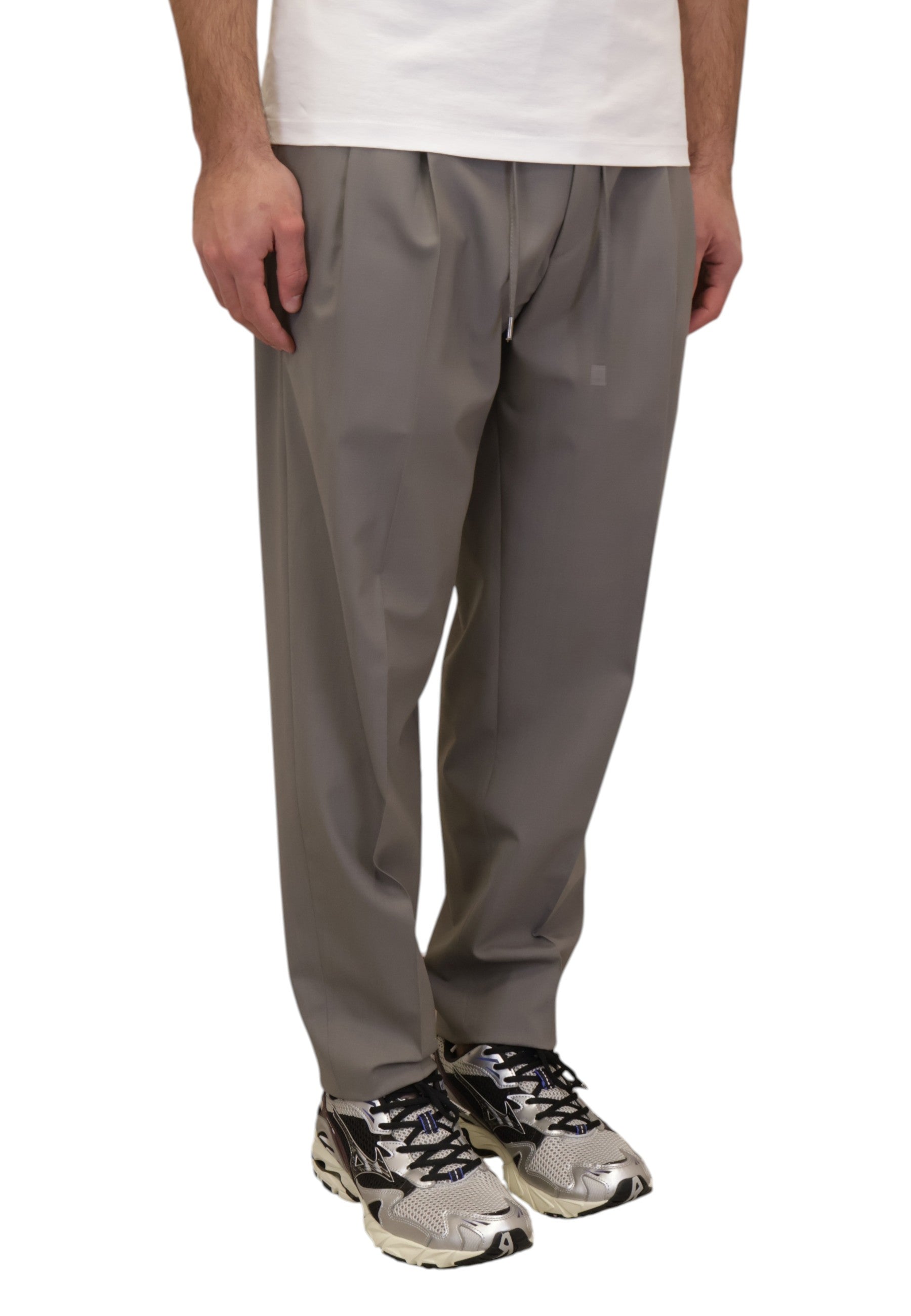 PANTALONI CON COULISSE Grigio Be.able