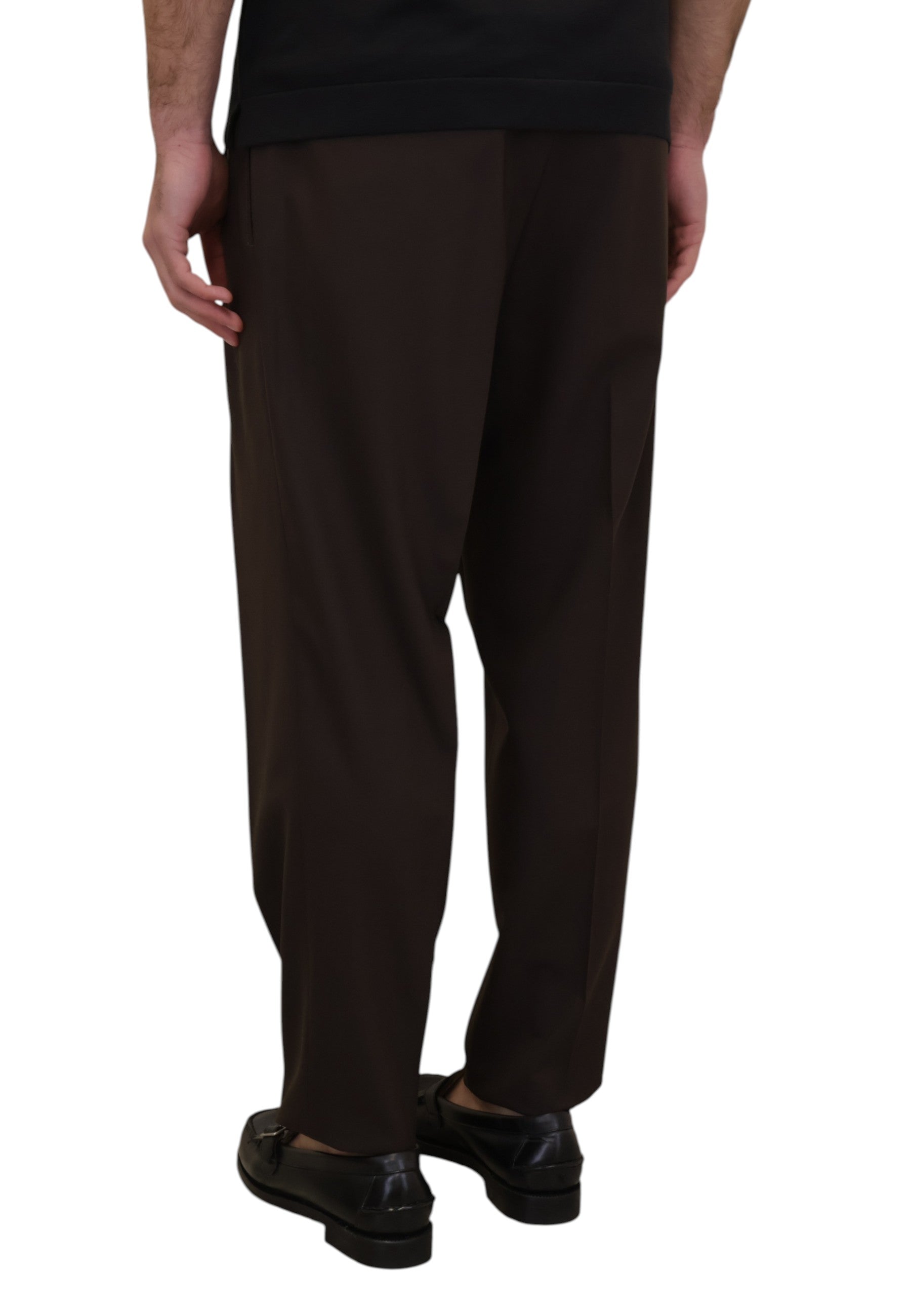 PANTALONI CON COULISSE Marrone Be.able
