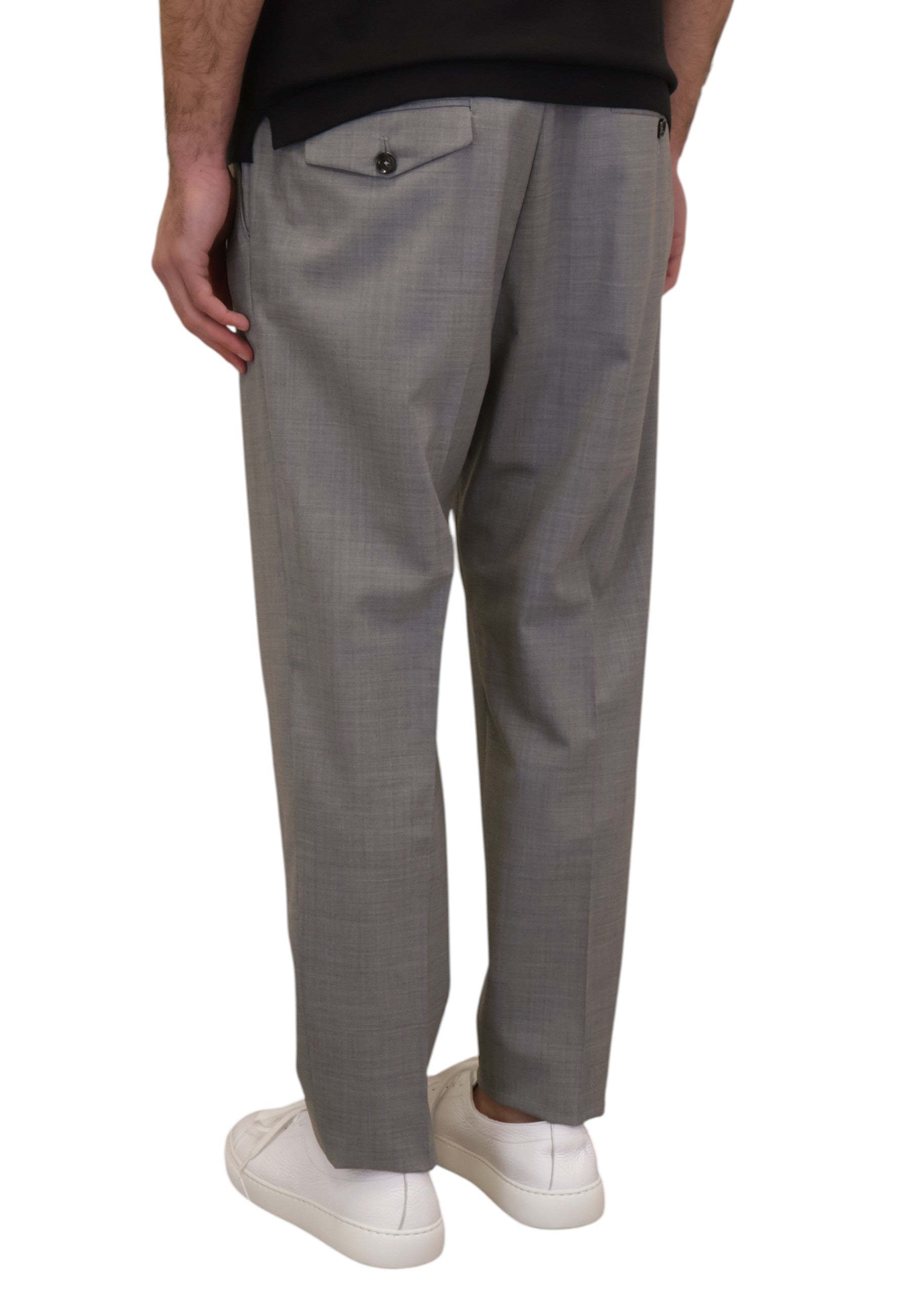 PANTALONI TASCA A FILO Grigio Be.able