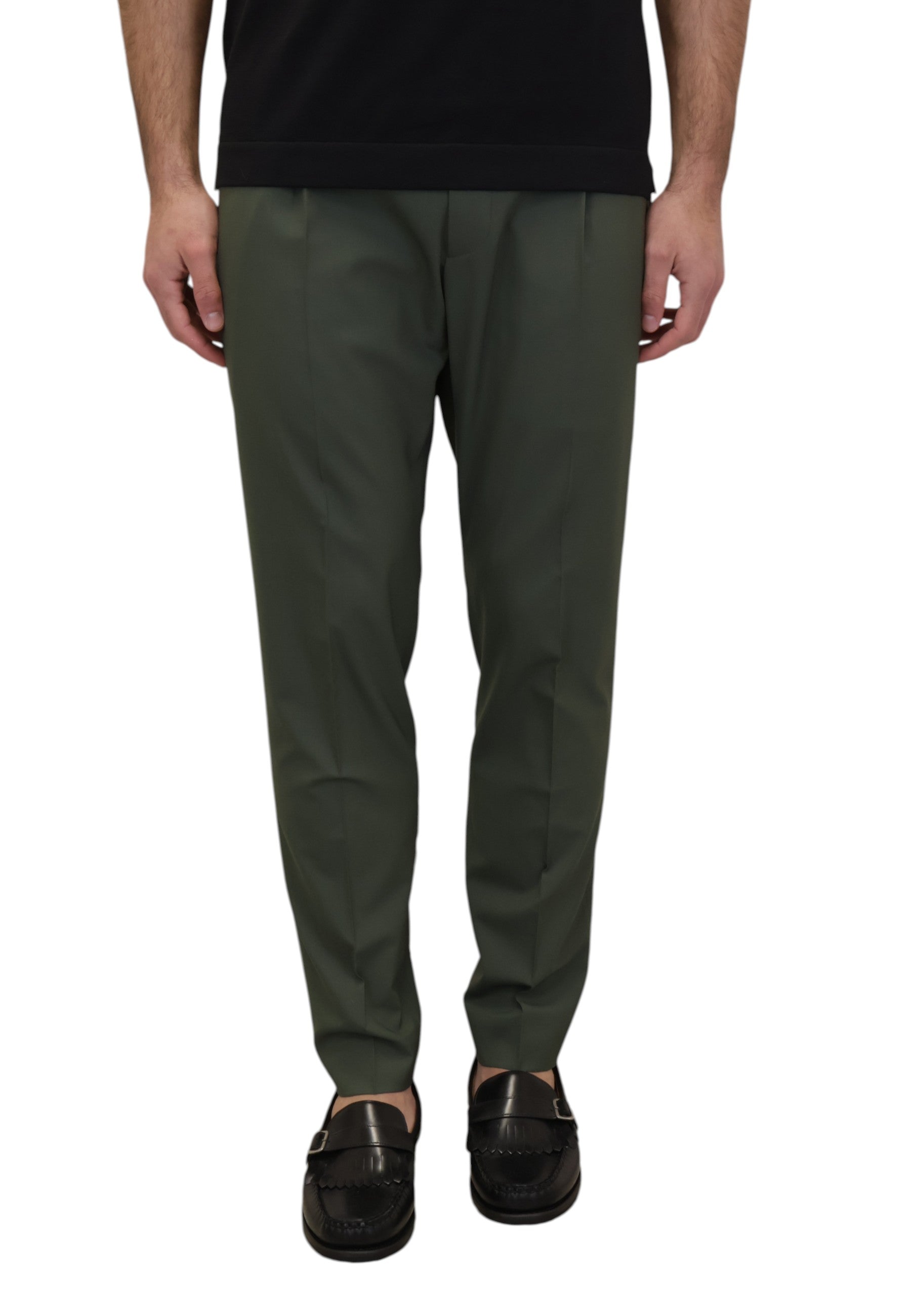 PANTALONI CON COULISSE Verde Be.able