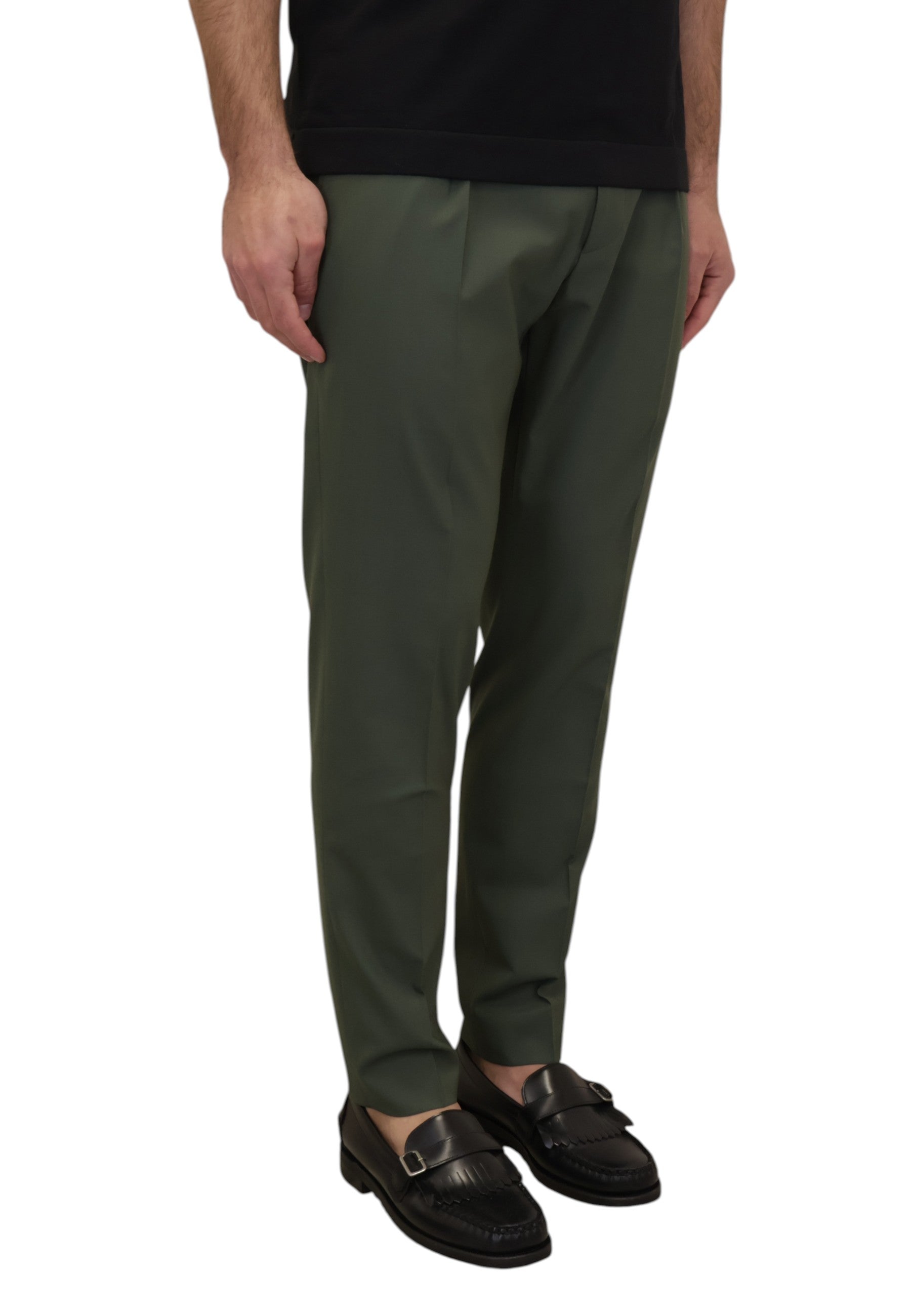 PANTALONI CON COULISSE Verde Be.able