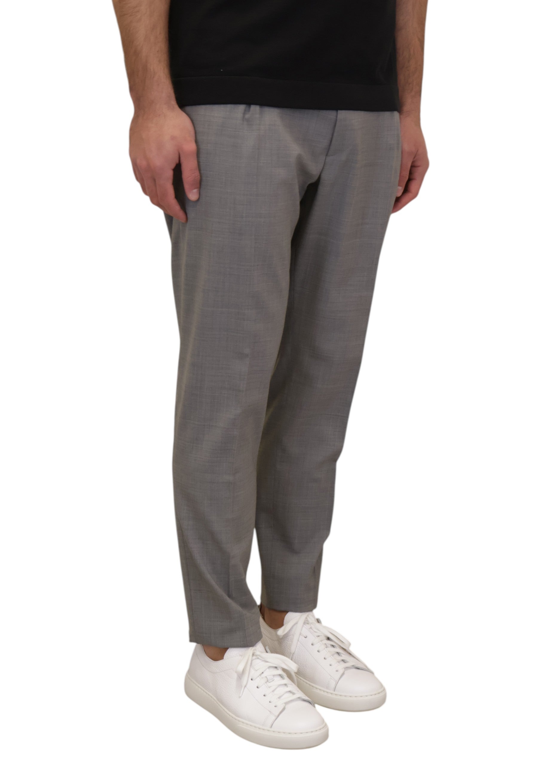 PANTALONI CON COULISSE Grigio Be.able
